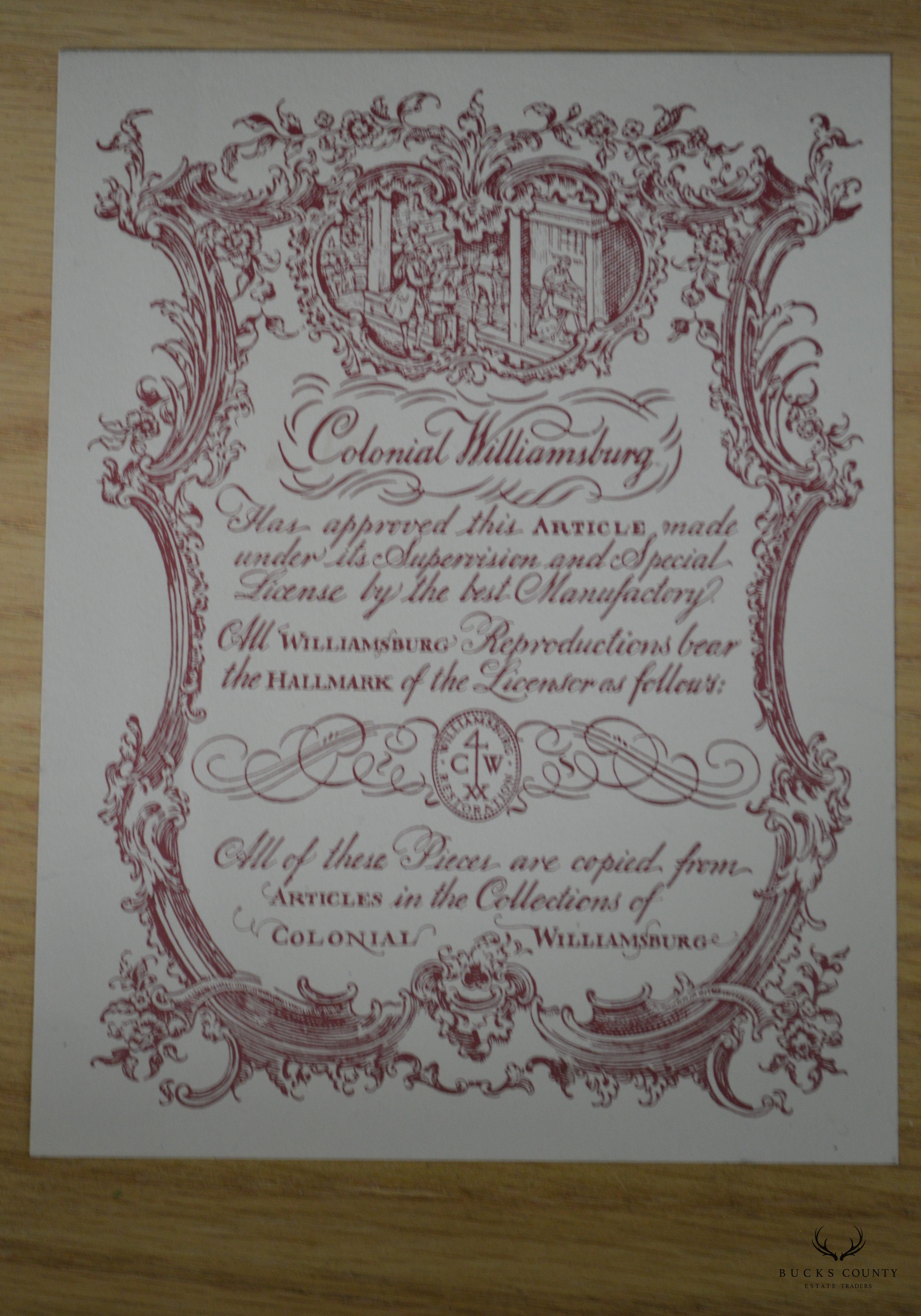 Baker Colonial Williamsburg Collection Large Mahogany Chippendale Breakfront