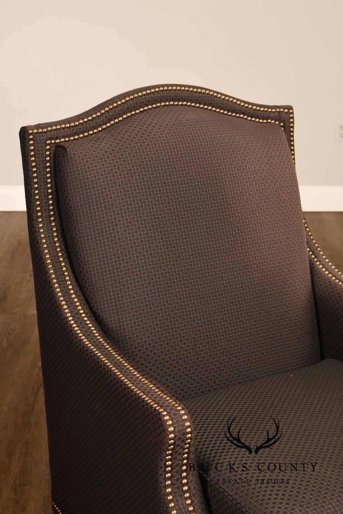 Fairfield Contemporary Armchair and Ottoman