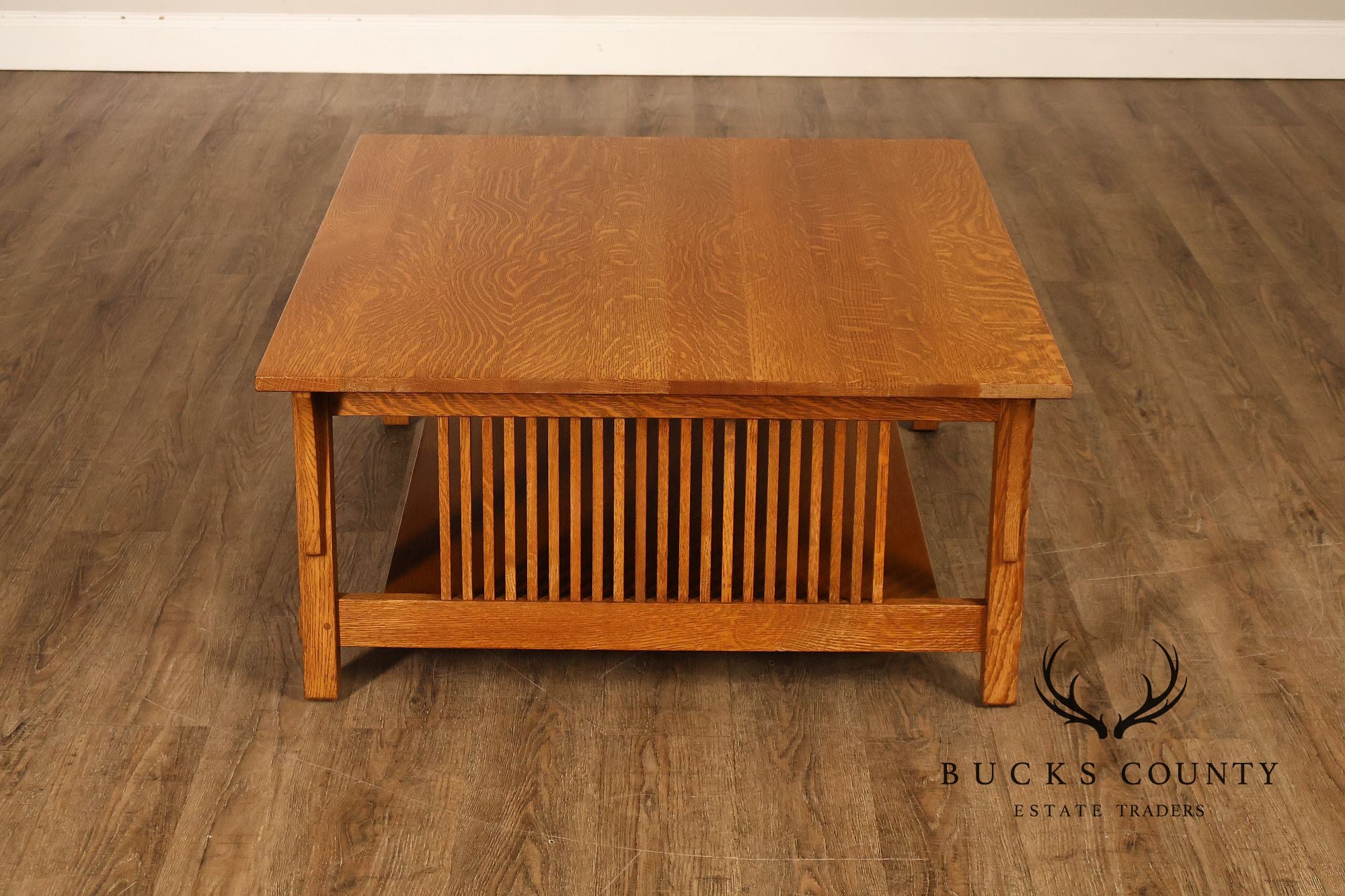 Stickley Mission Collection Oak Cocktail Table