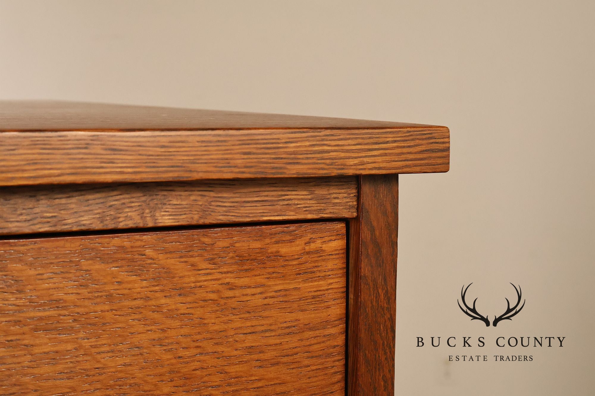 Stickley Mission Collection Oak Filing Cabinet