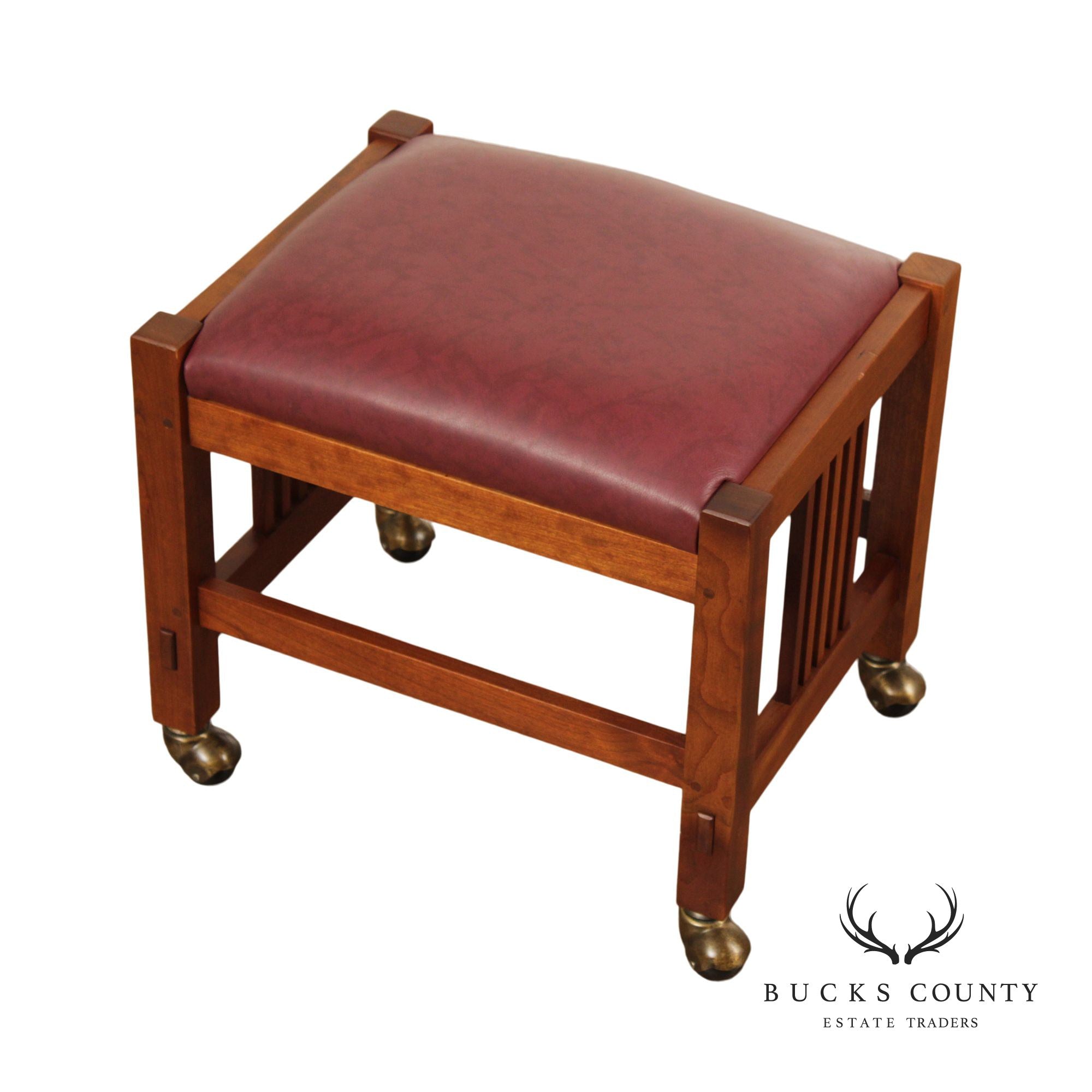 Stickley Mission Collection Cherry Foot Stool