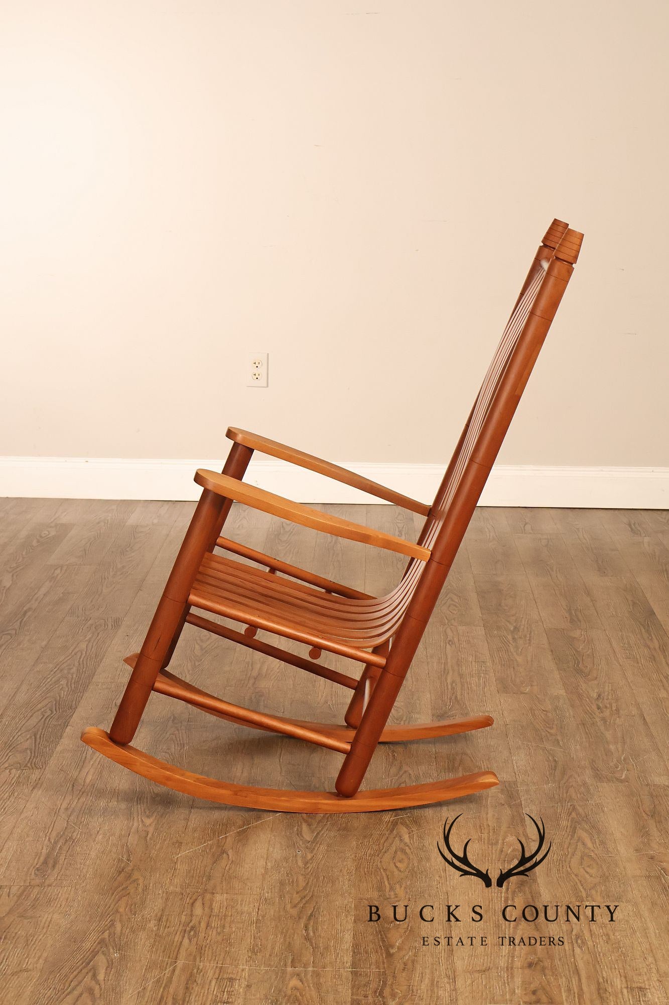 Douglas Starry Hand Crafted Shaker Style Cherry Rocker