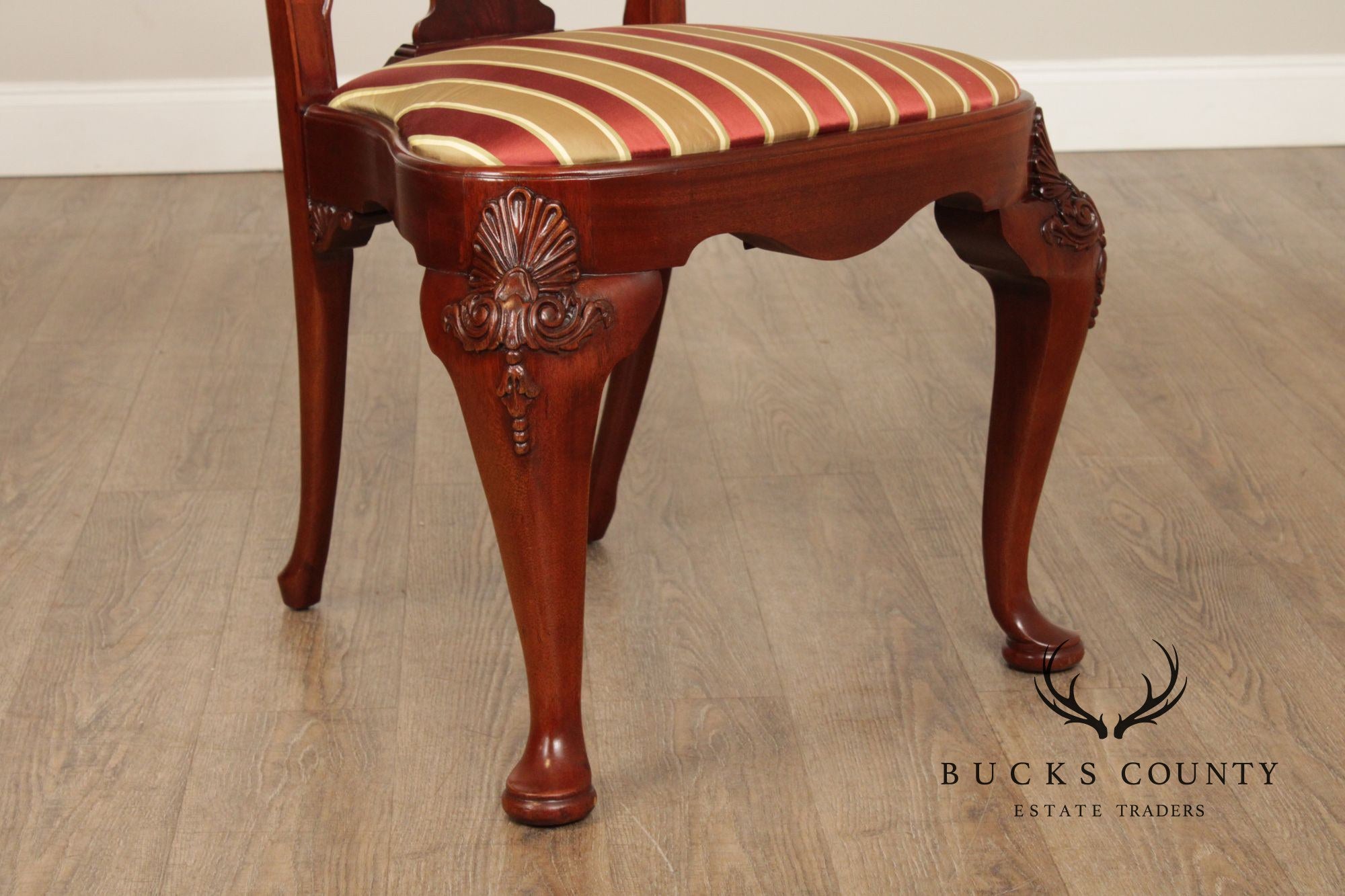 Hickory Chair Georgian Style Set of Six Mahogany Dining Chairs