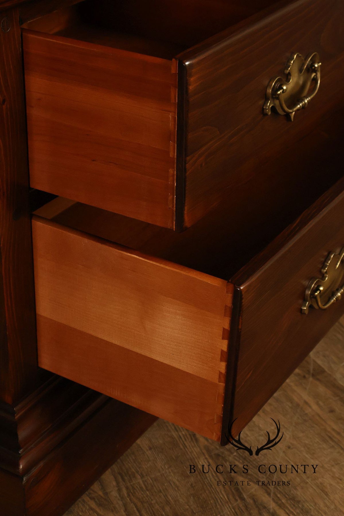 Ethan Allen Pine Armoire Chest