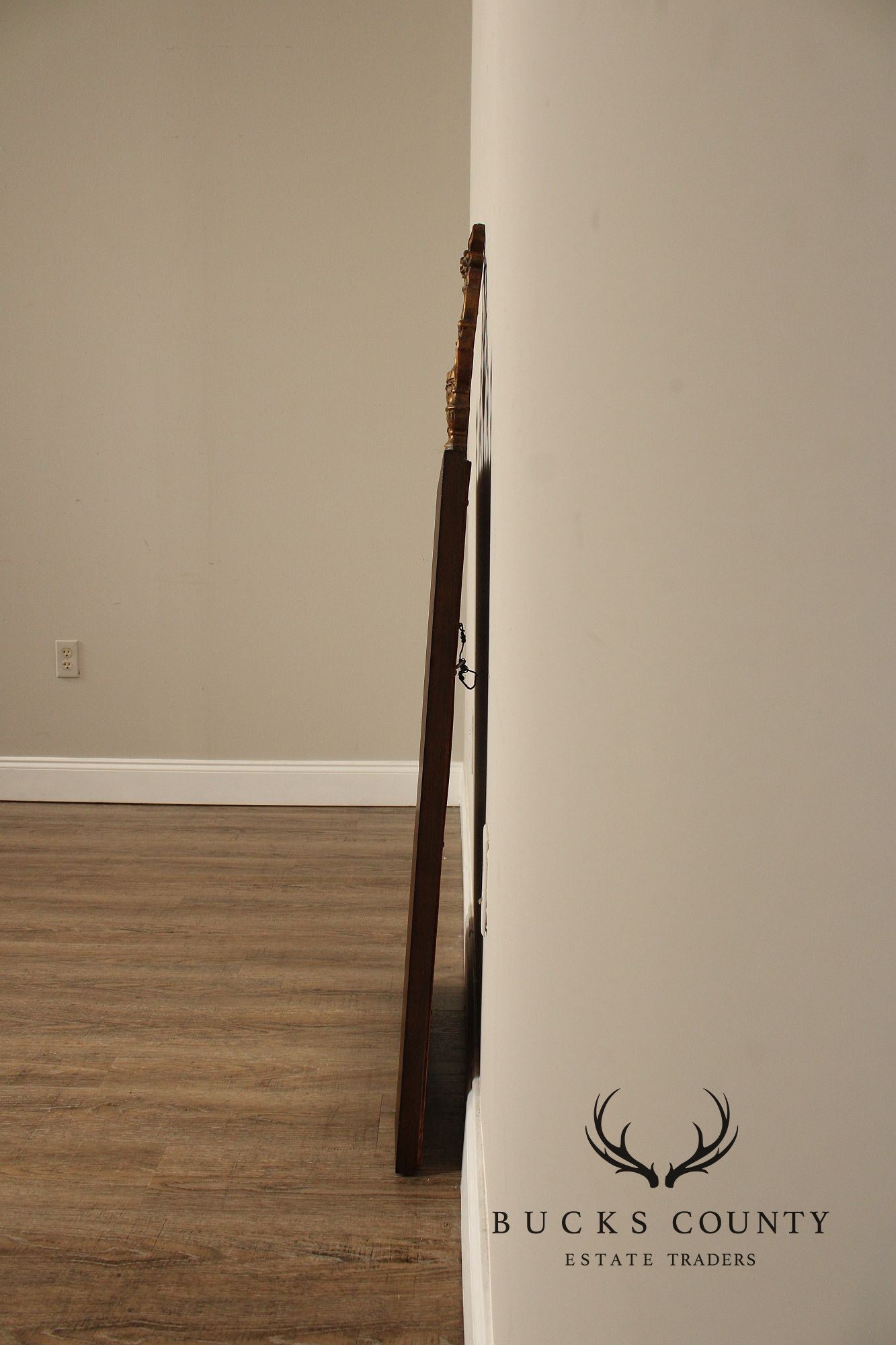 John Widdicomb Adam Style Mahogany And Partial Gilt Wall Mirror