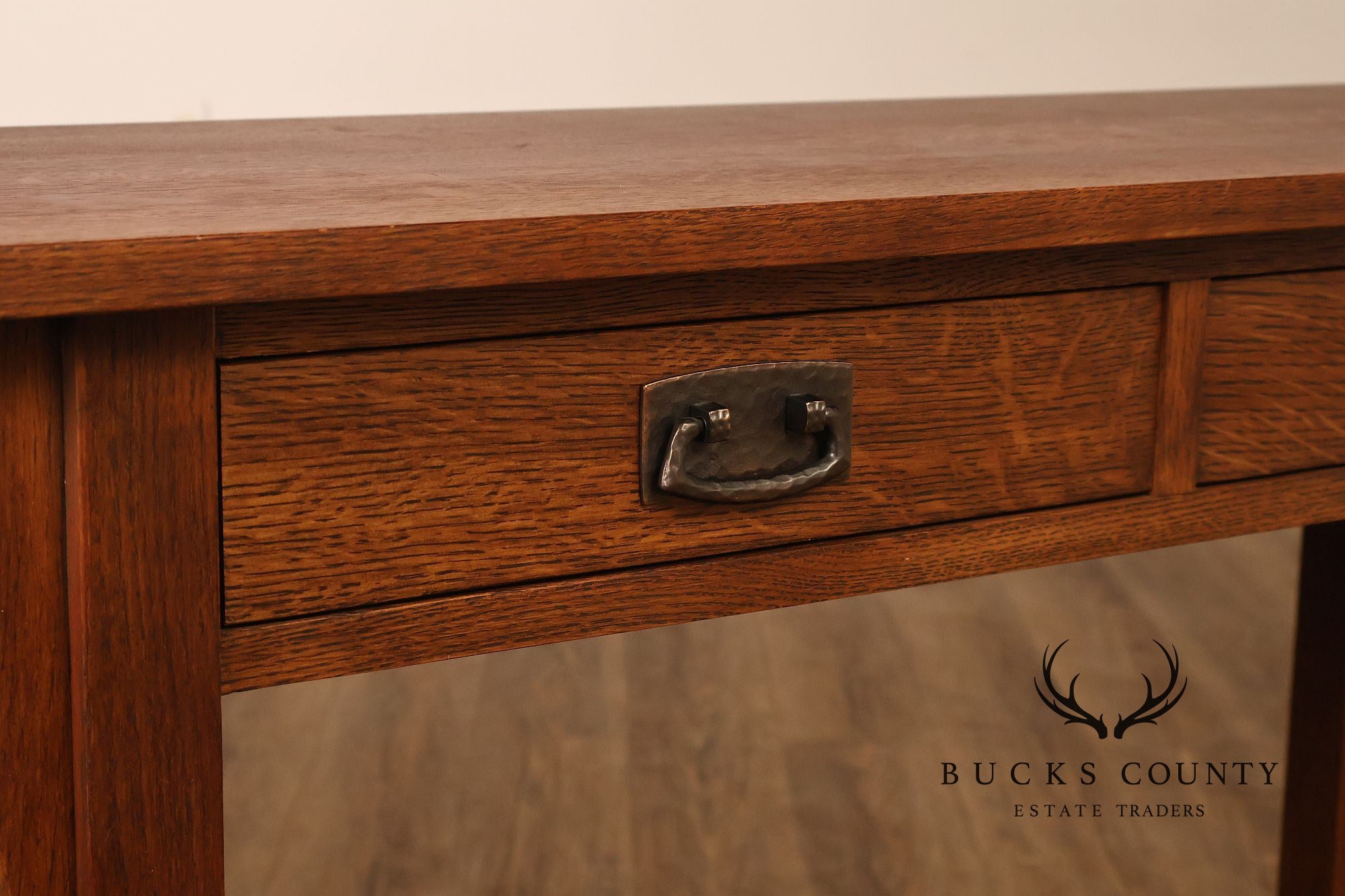 Stickley Mission Collection Oak Console Table