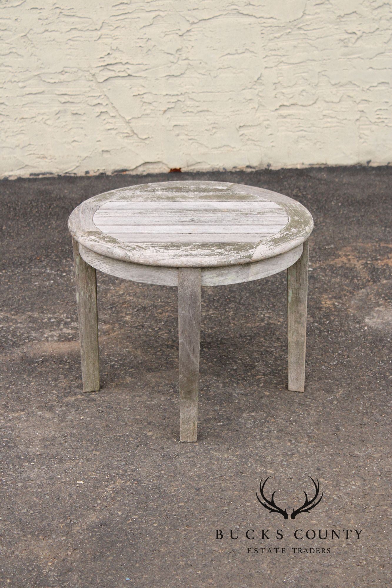 Gloster Outdoor Teak Round Side Table