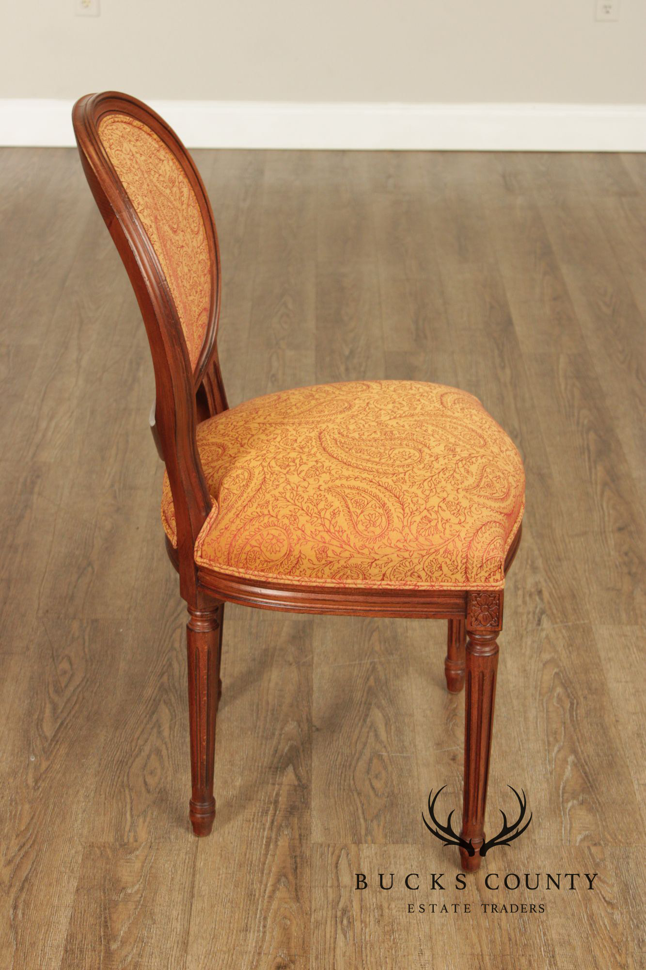 Ethan Allen French Louis XVI Style Pair of Side Chairs
