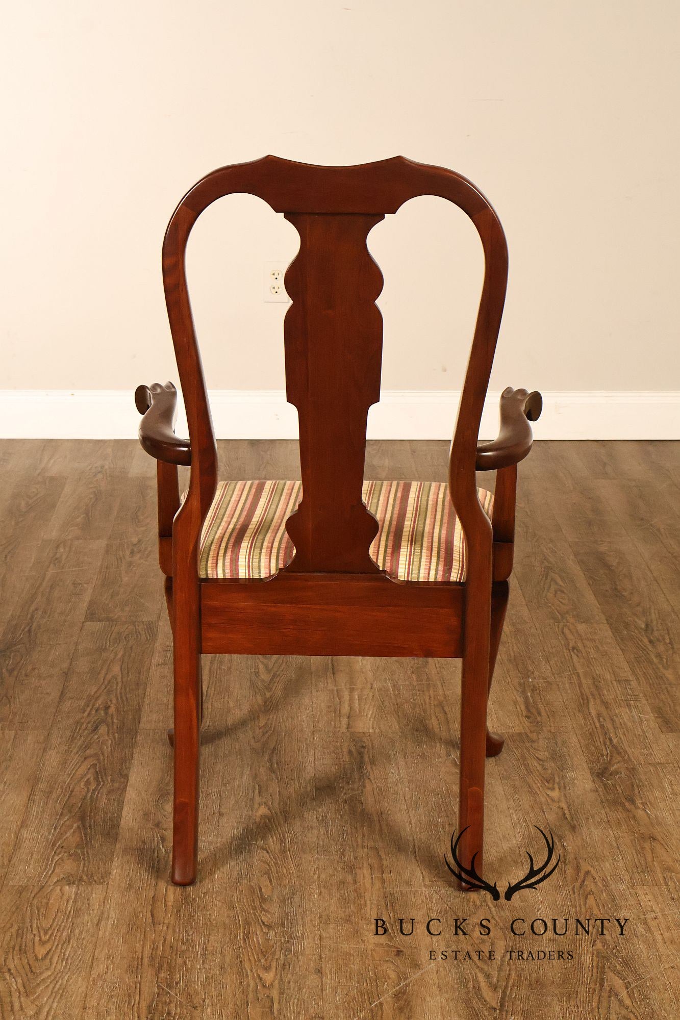 Pennsylvania House Queen Anne Style Set of Six Cherry Dining Chairs