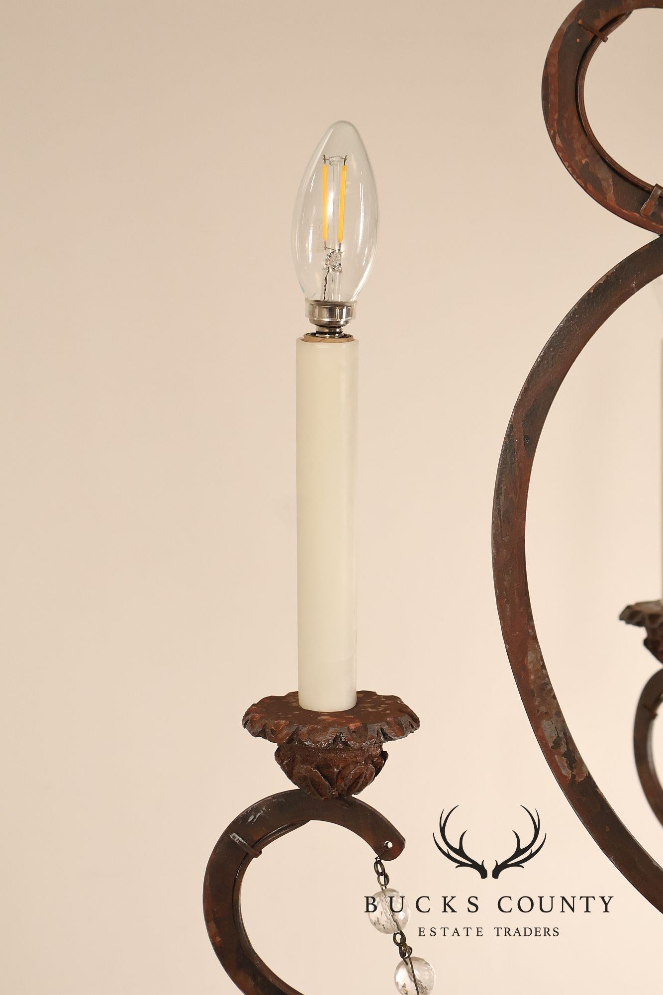 Niermann Weeks Avignon Iron Chandelier