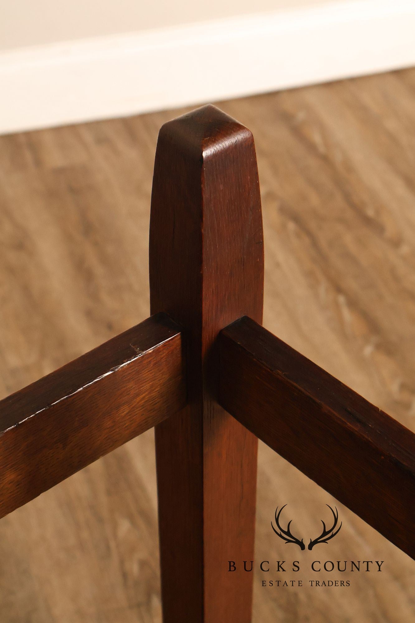 Gustav Stickley Arts And Crafts Oak Umbrella Stand model #54