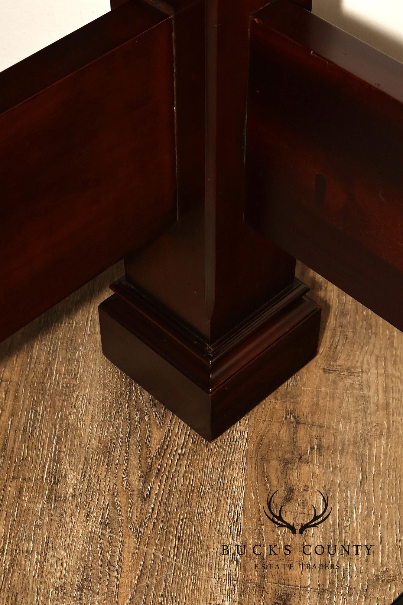 Henkel Harris Carved Mahogany King Poster Bed