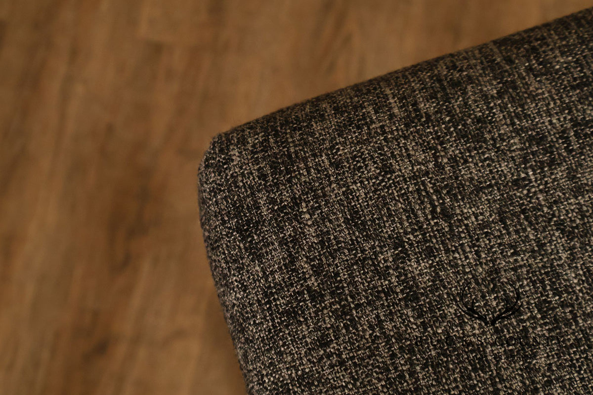 Linon Home Decor Set Of 4 Black Wood Upholstered Counter Stools
