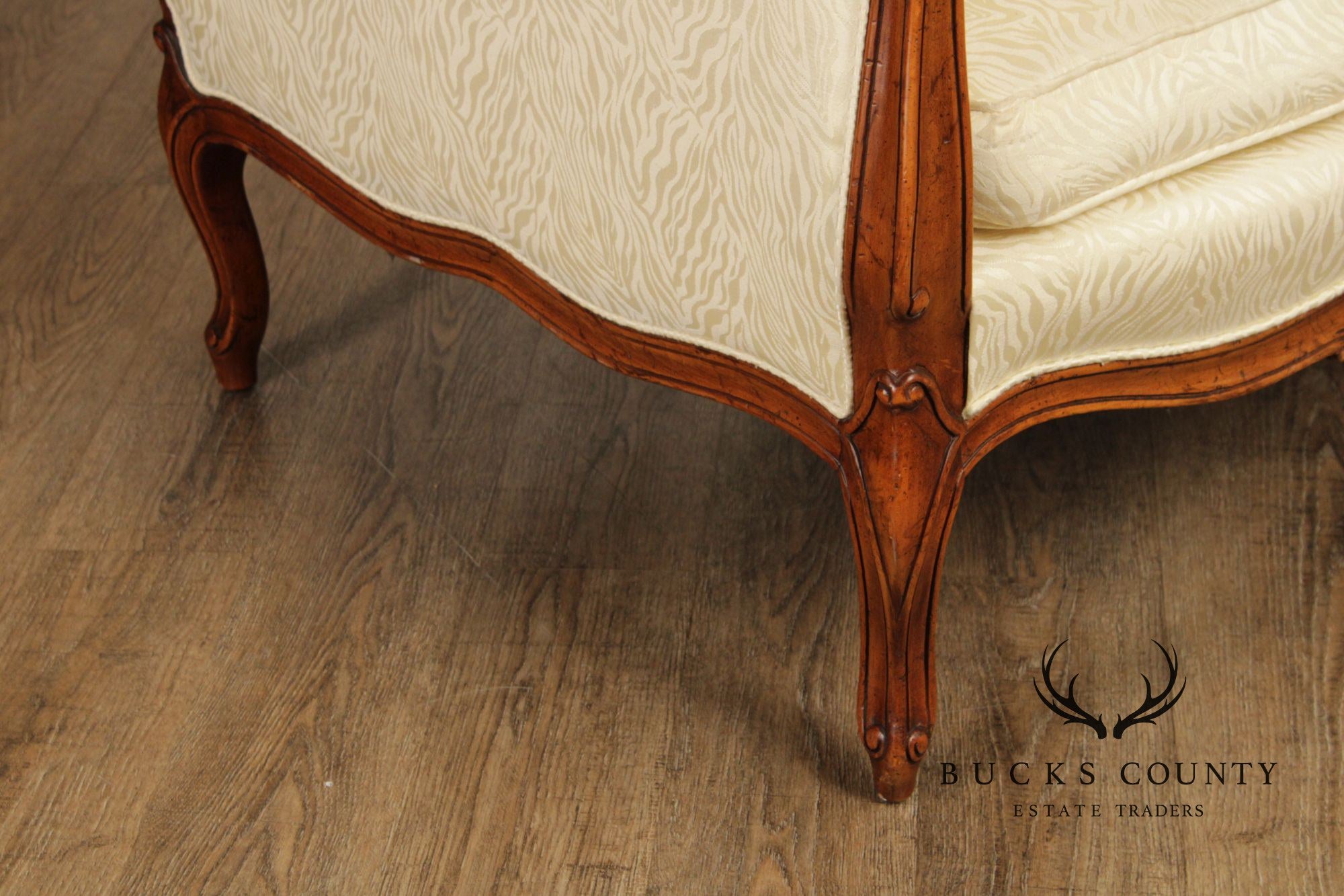French Louis XV Style Carved Loveseat