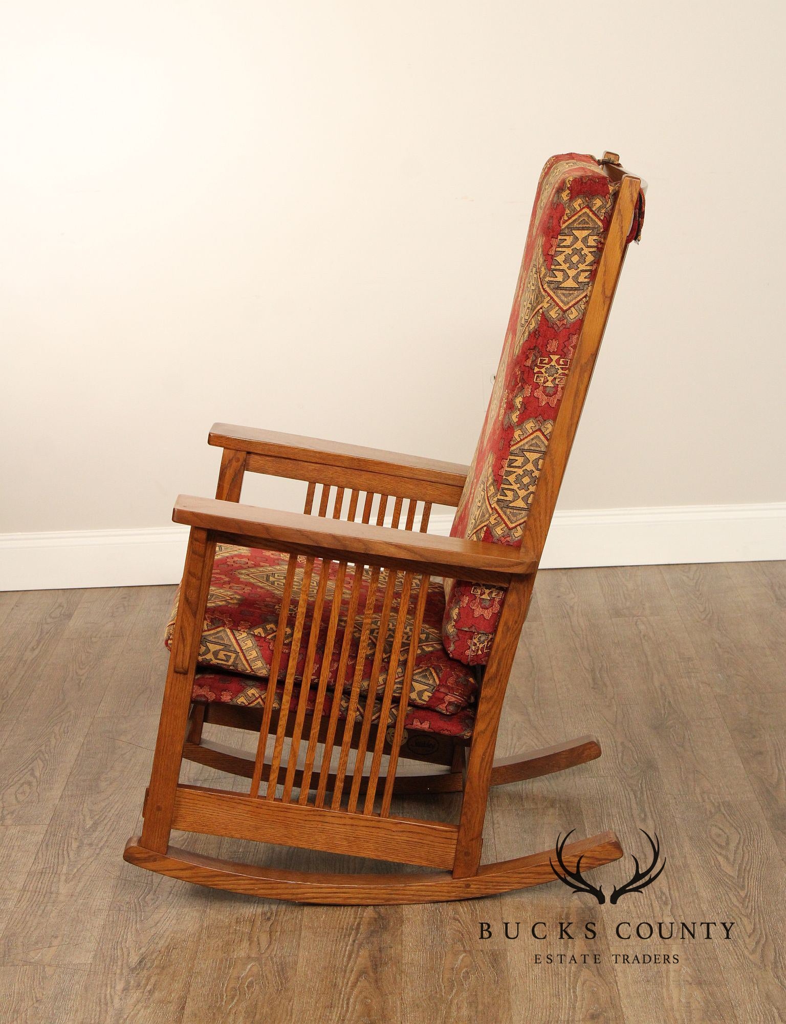 Stickley Mission Collection Oak Spindle Rocker