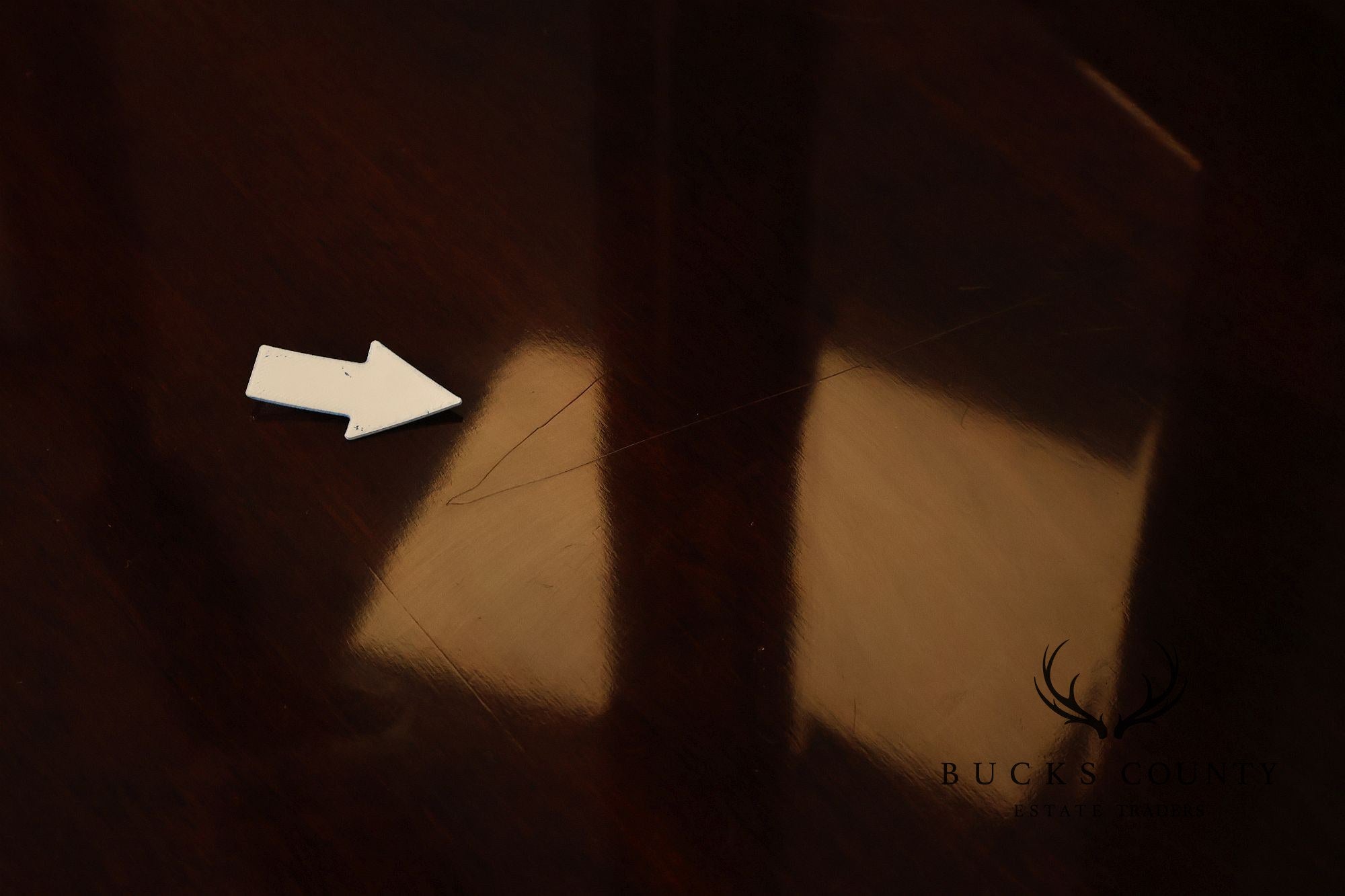 Thomasville 'Collectors Cherry' Triple Dresser with Tri-Fold Mirror