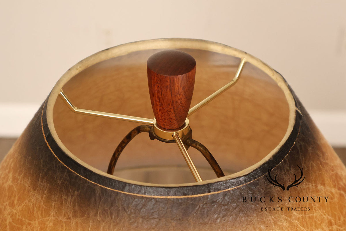 Studio Crafted Mixed Wood Floor Lamp
