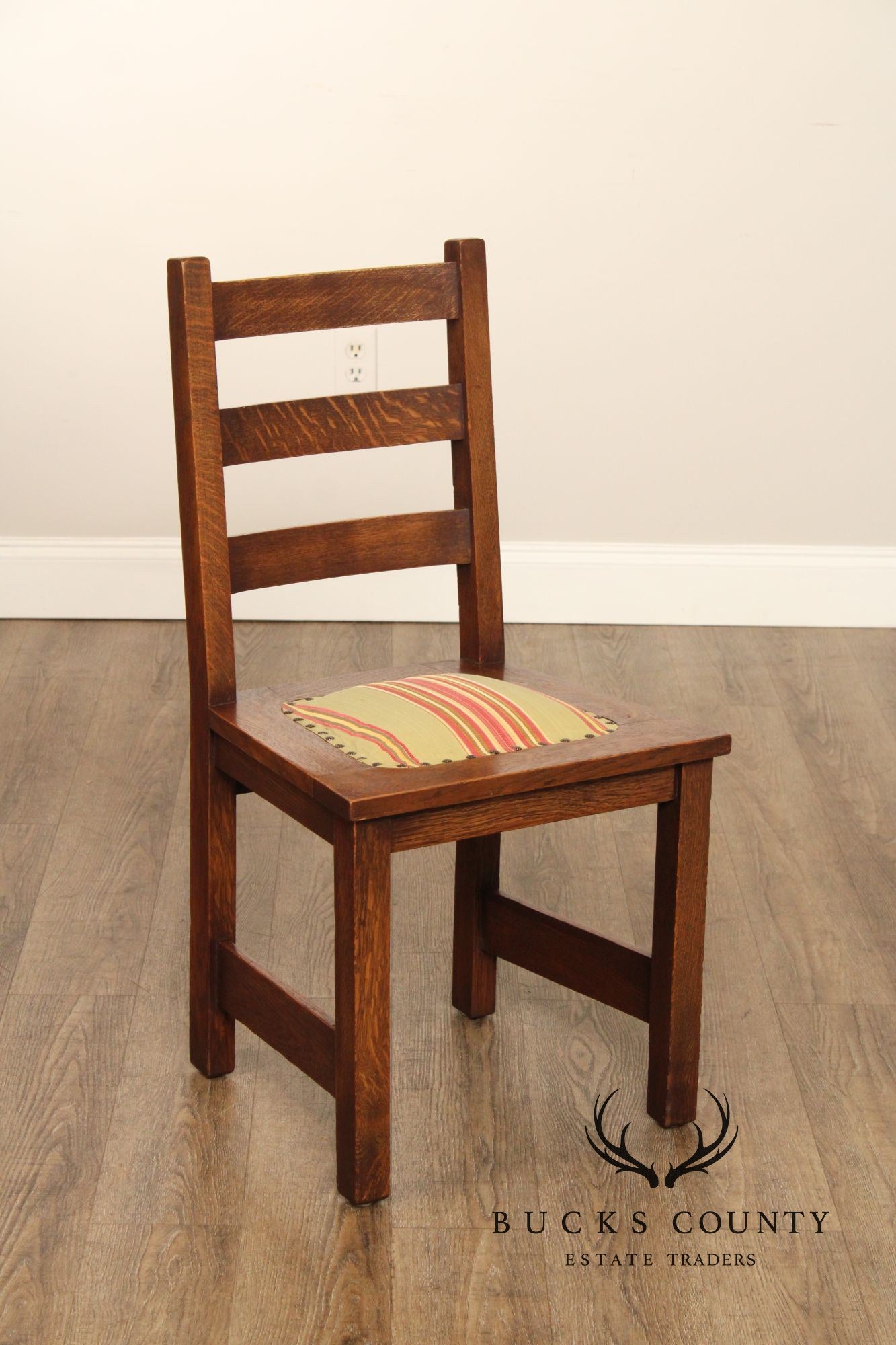 Antique Mission Oak Side Chair