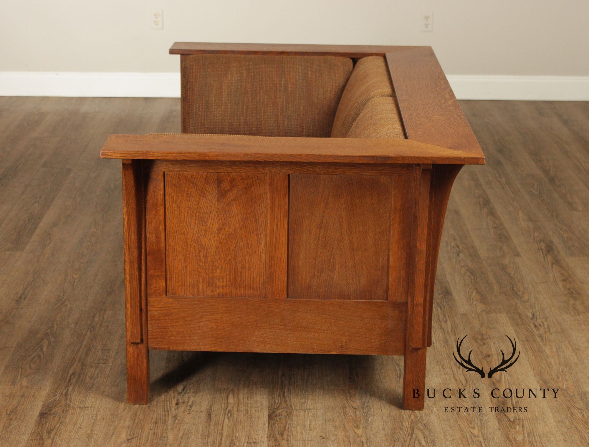 Stickley Mission Collection Oak Prairie Loveseat