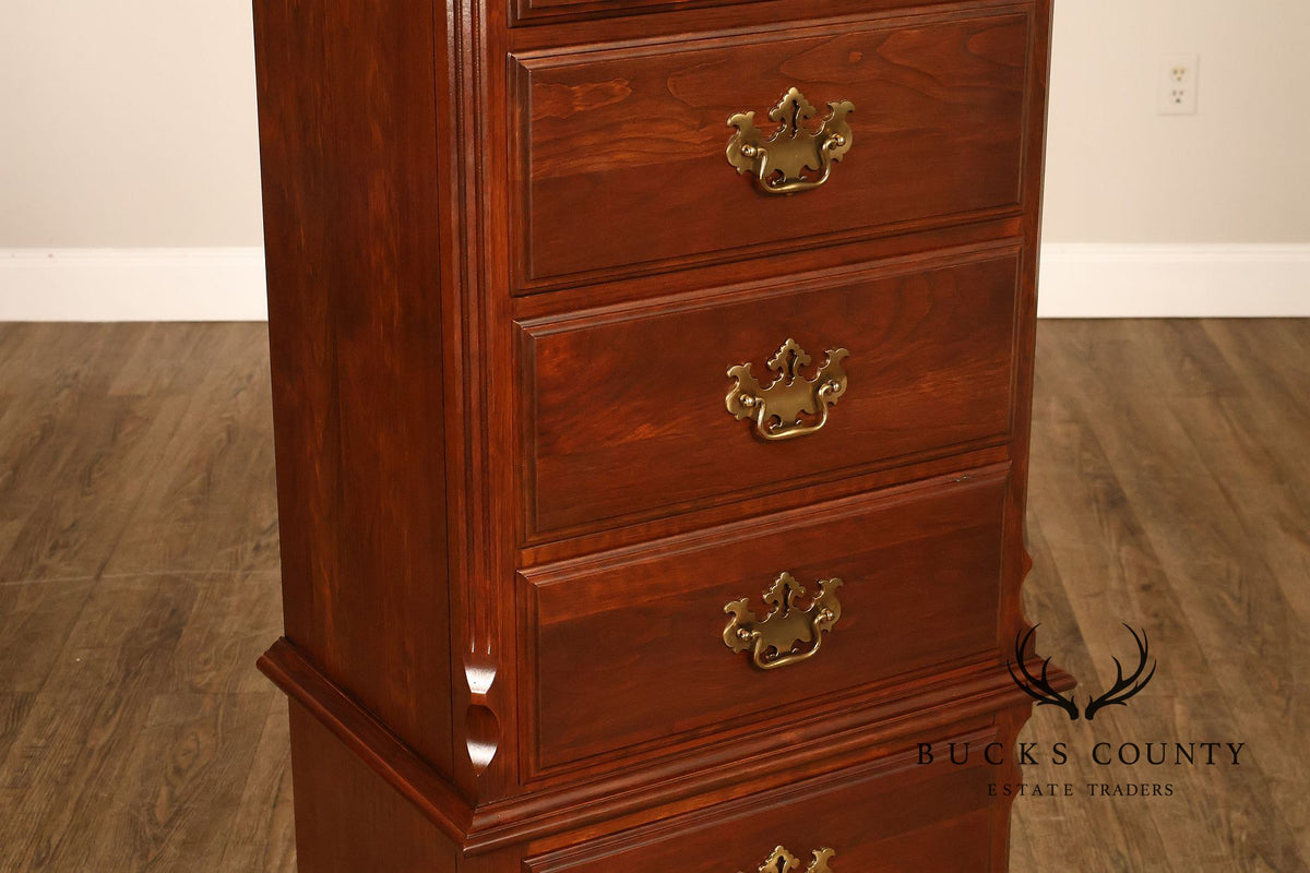 Pennsylvania House Traditional Solid Cherry Semainier Lingerie Chest