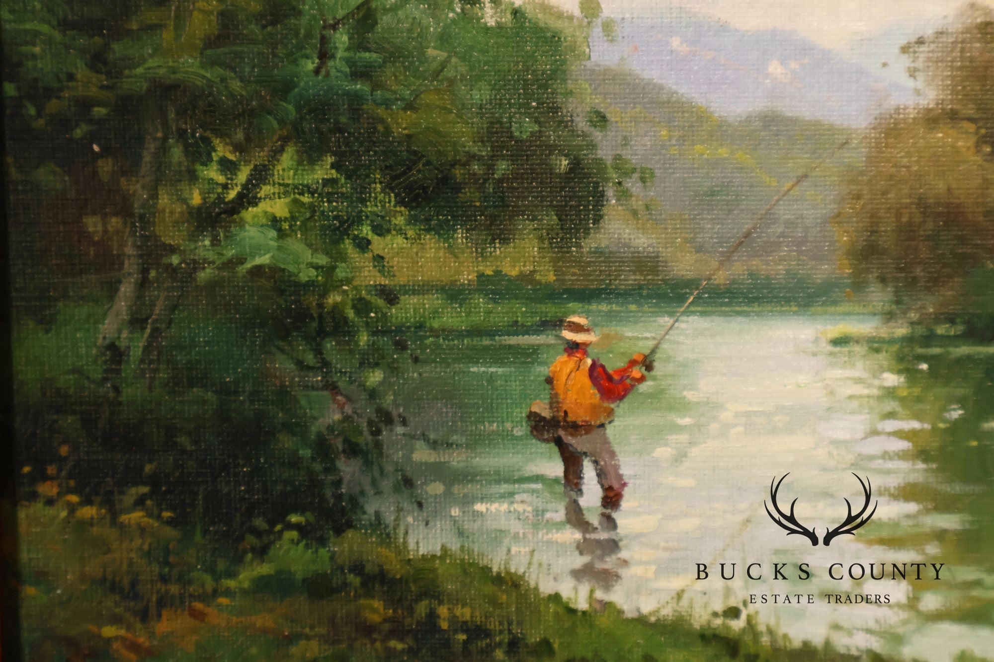 Salvador Caballero Pair of Fishermen Paintings