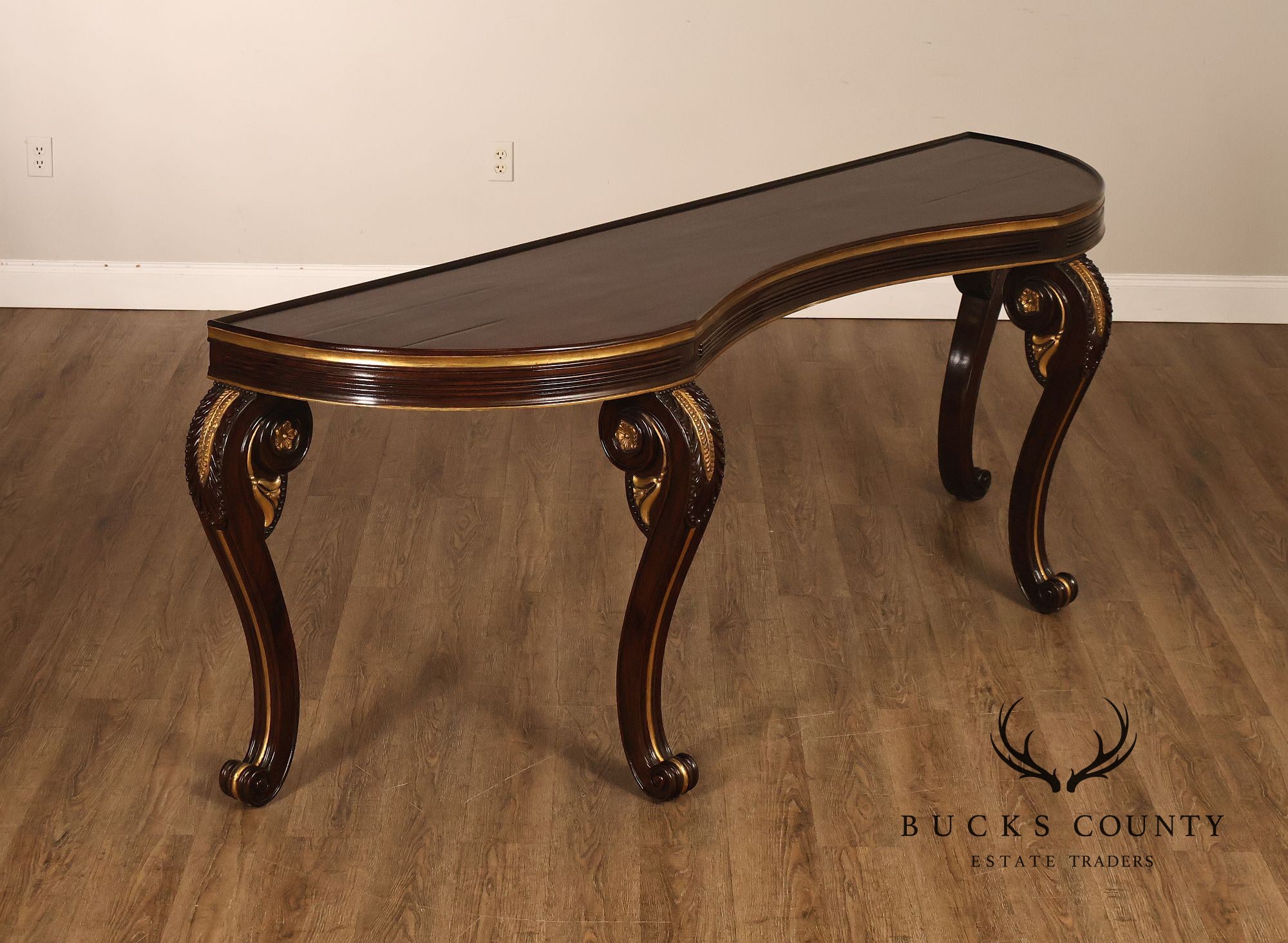 Dessin Fournir Chatsworth Mahogany & Giltwood Console Table