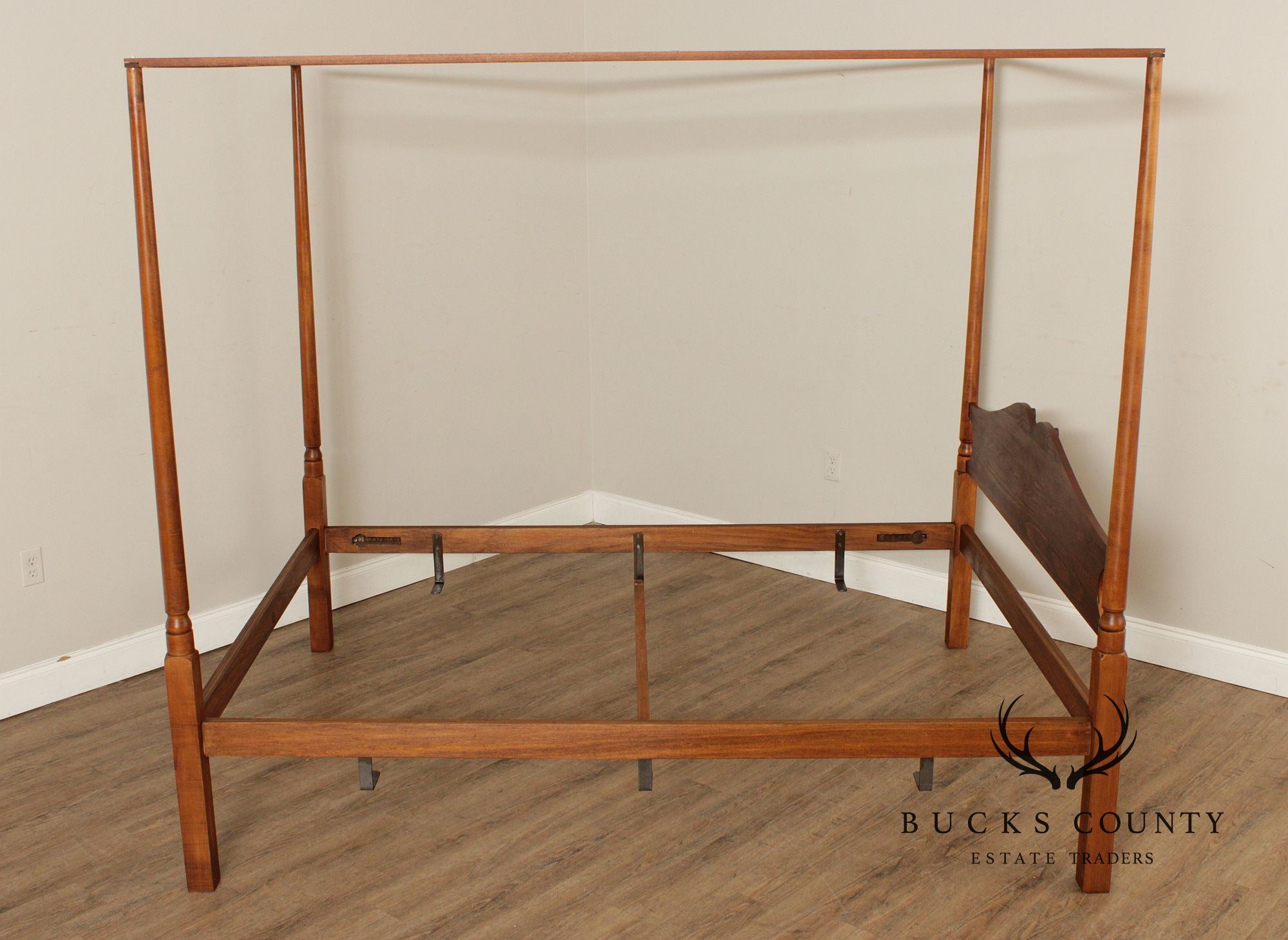 Cohasset Colonials Queen Size Maple Canopy Poster Bed