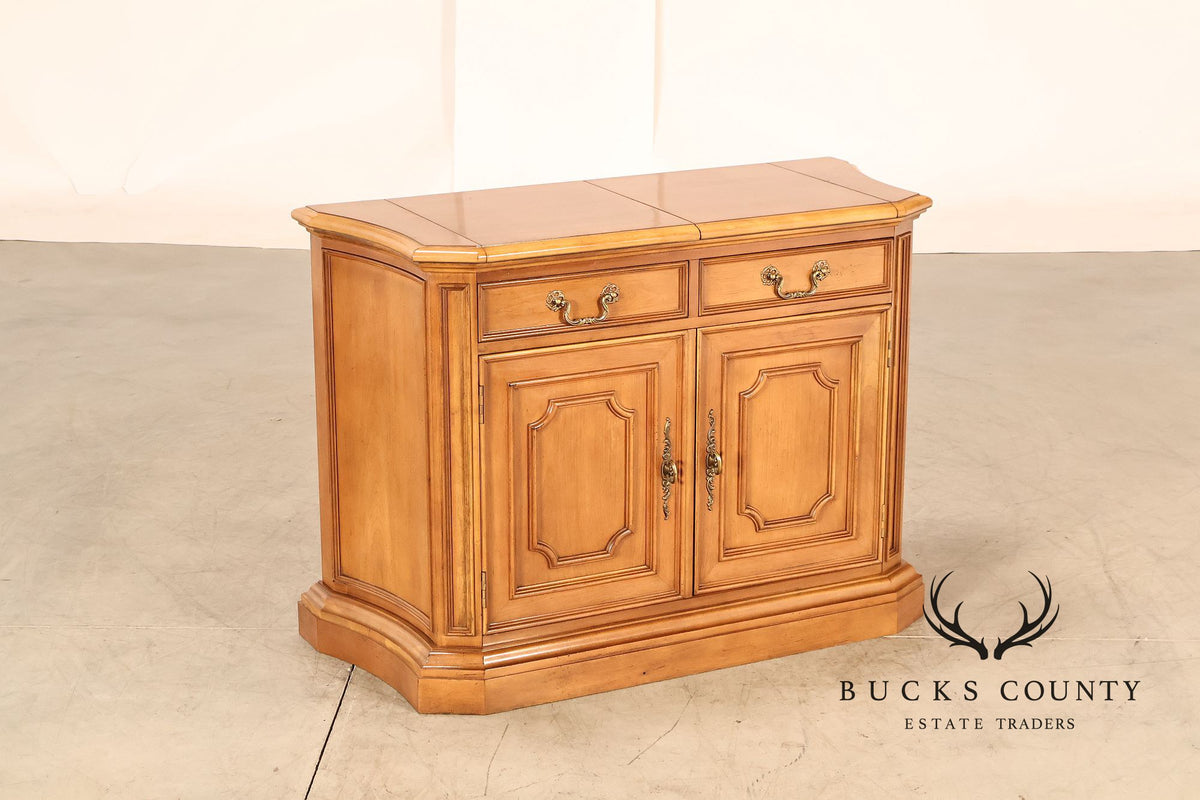 Century Furniture Regency Style Flip Top Server