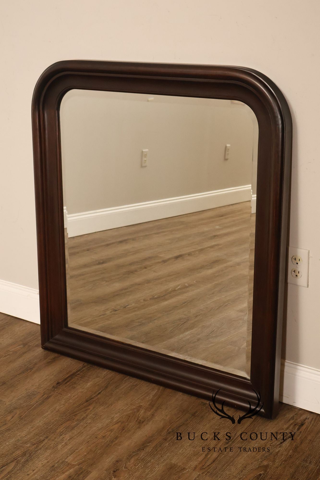 Broyhill Mahogany Framed Dresser Mirror
