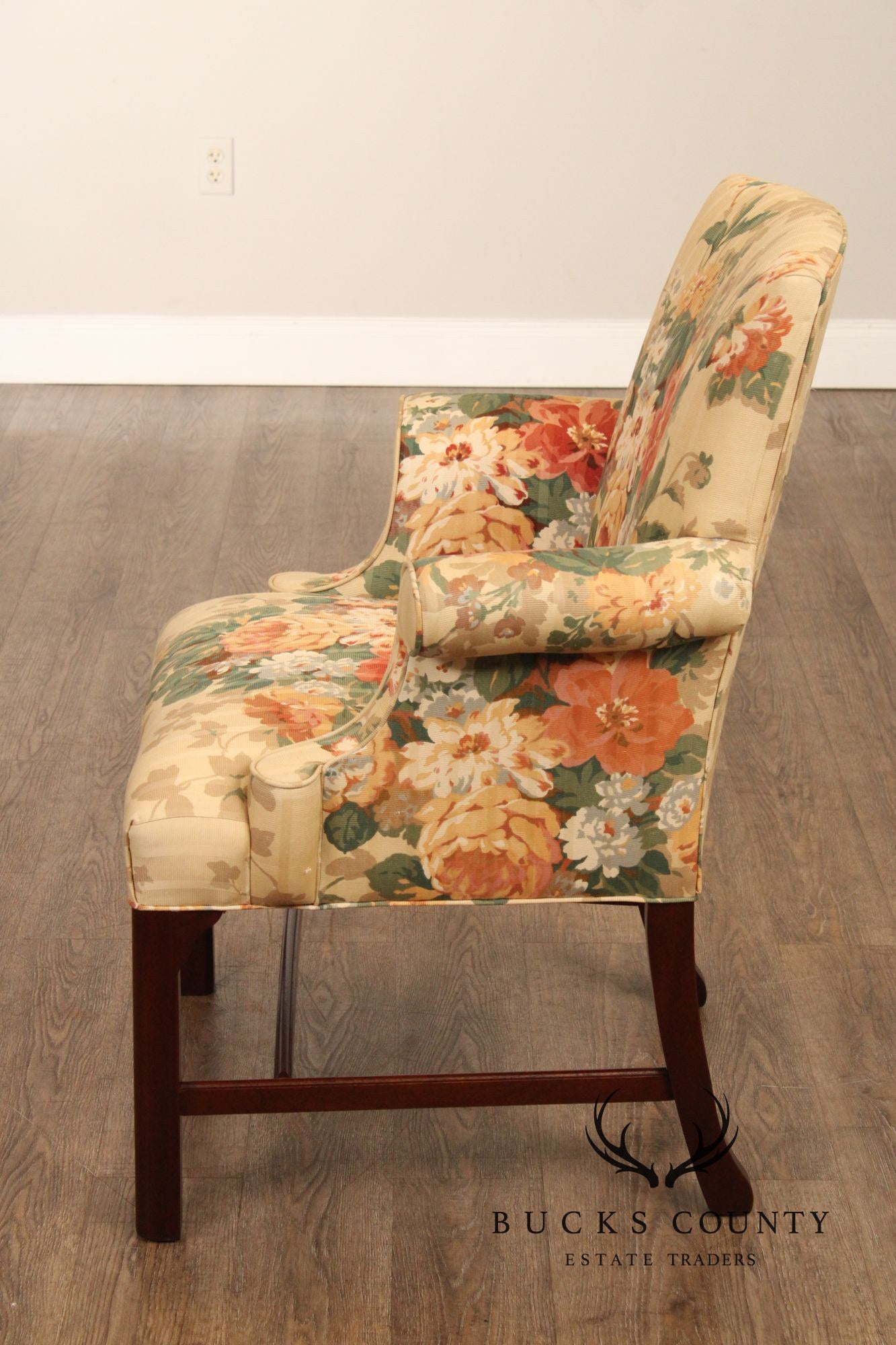 'A Colony Original' Georgian Style Mahogany Armchair