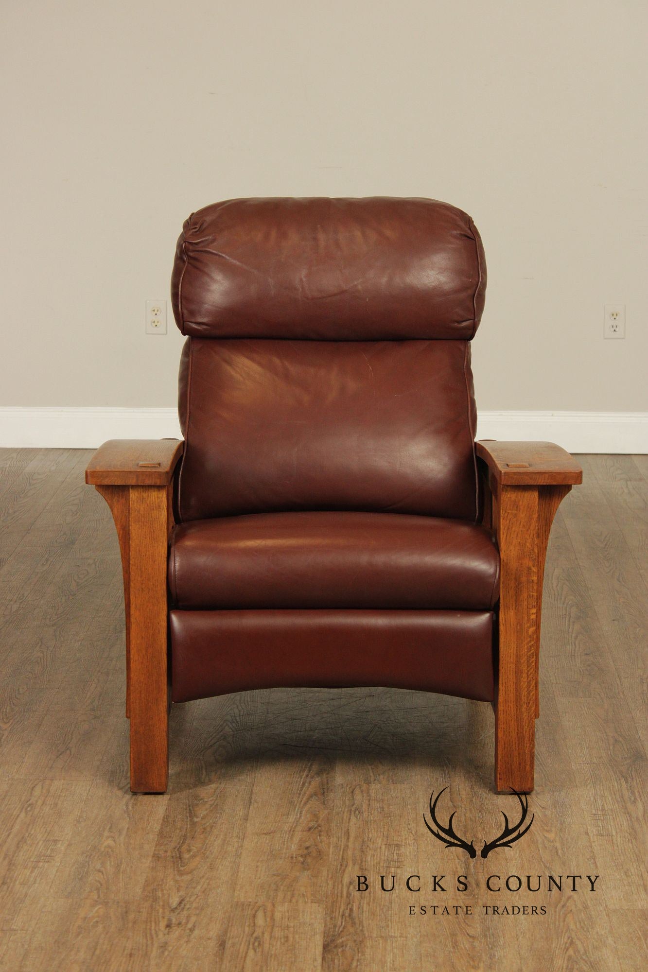 Stickley Mission Collection Oak Recliner