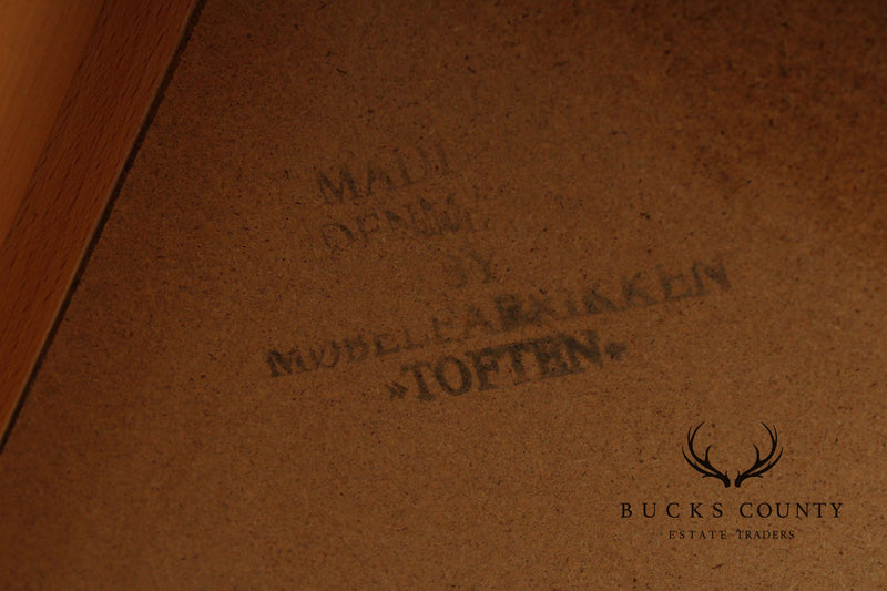 Møbelfabrikken Toften Danish Modern Tile-Top Teak Side Table
