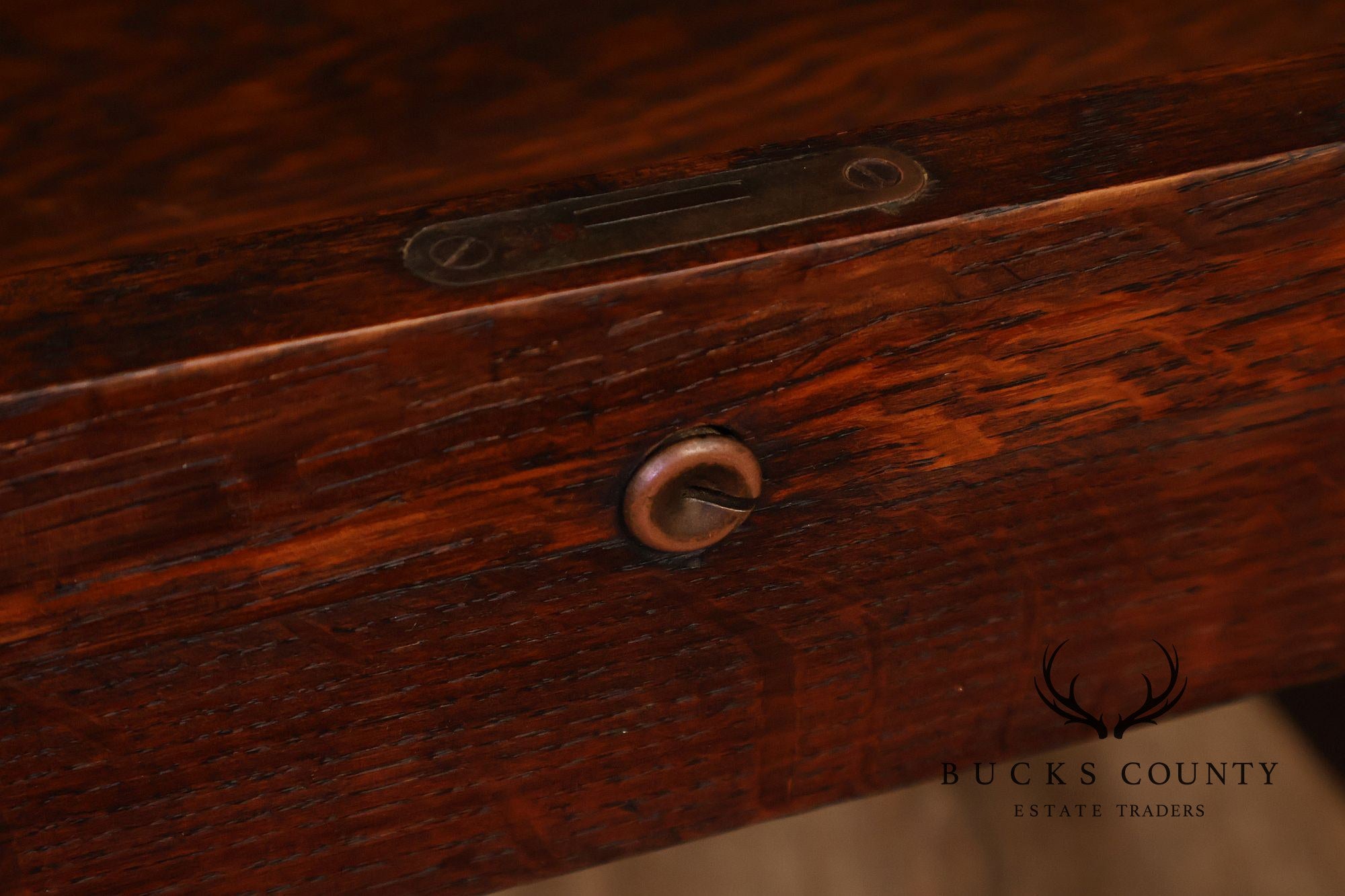 Limbert Antique Arts & Crafts Oak Writing Desk #492 1/4