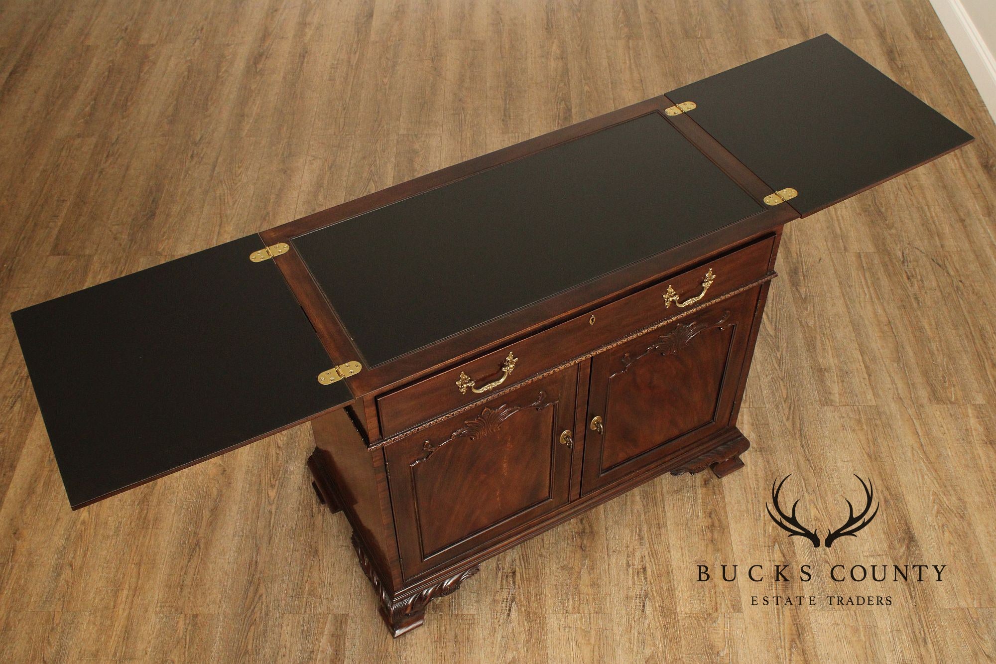 Henredon 'Rittenhouse Square' Mahogany Flip-Top Server