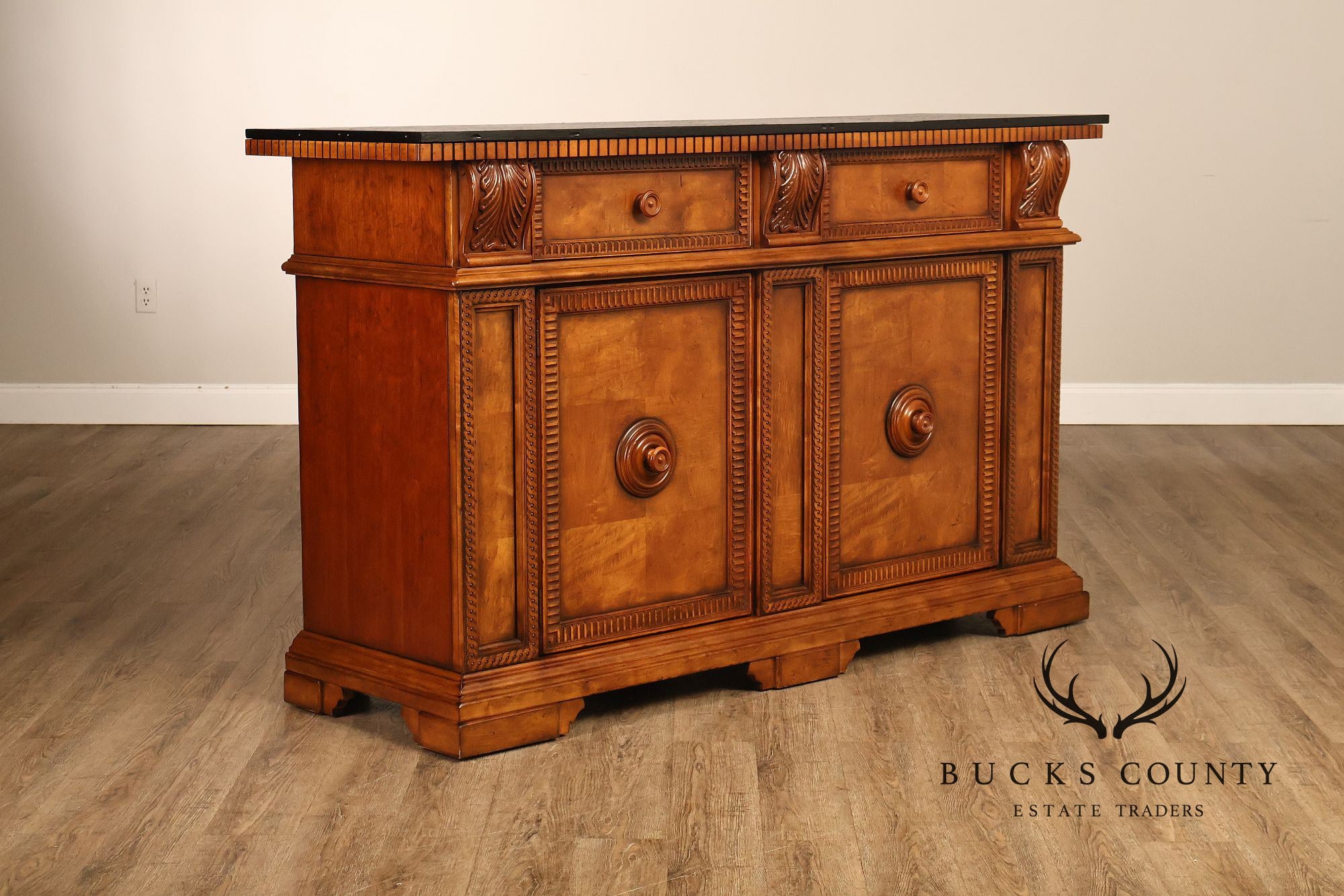 Century Furniture Chatsworth Collection Slate Top Sideboard Credenza