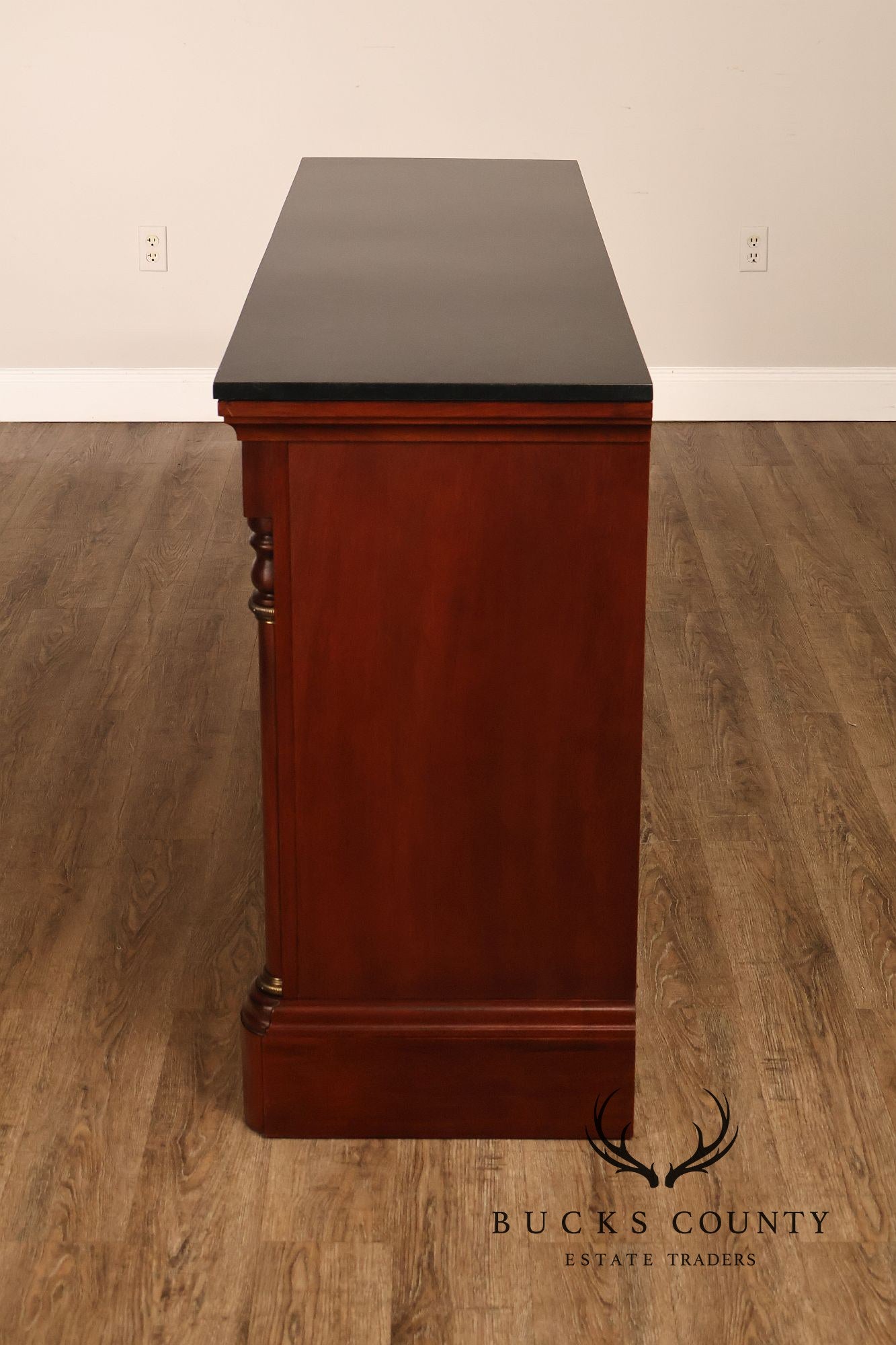 Stanley Regency Style Mahogany Triple Dresser