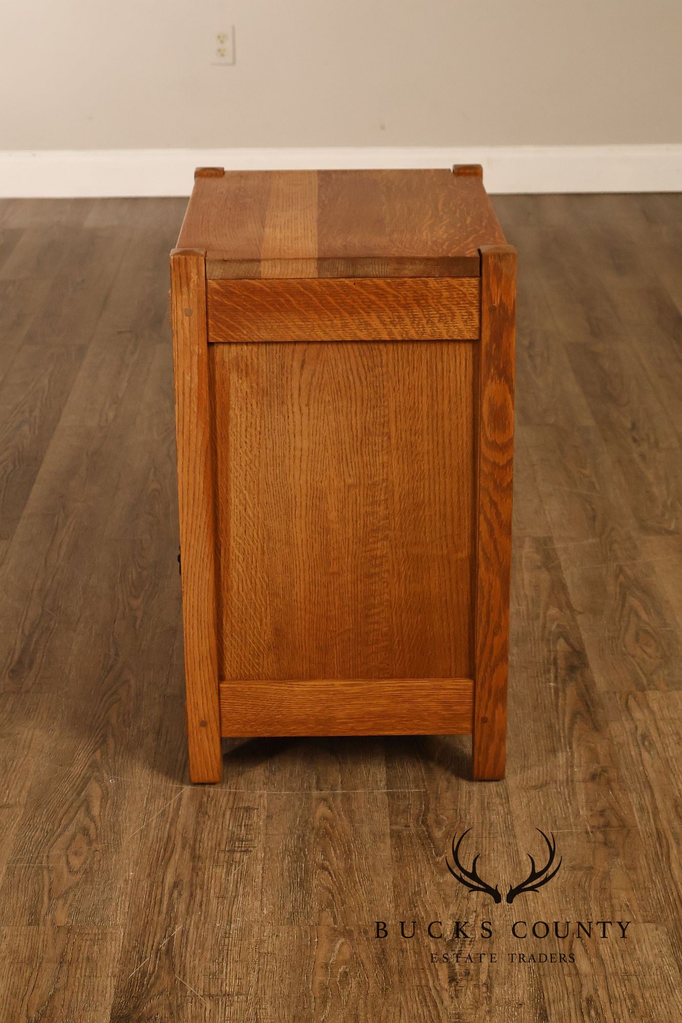 Stickley Mission Collection Oak Three-Drawer Nightstand