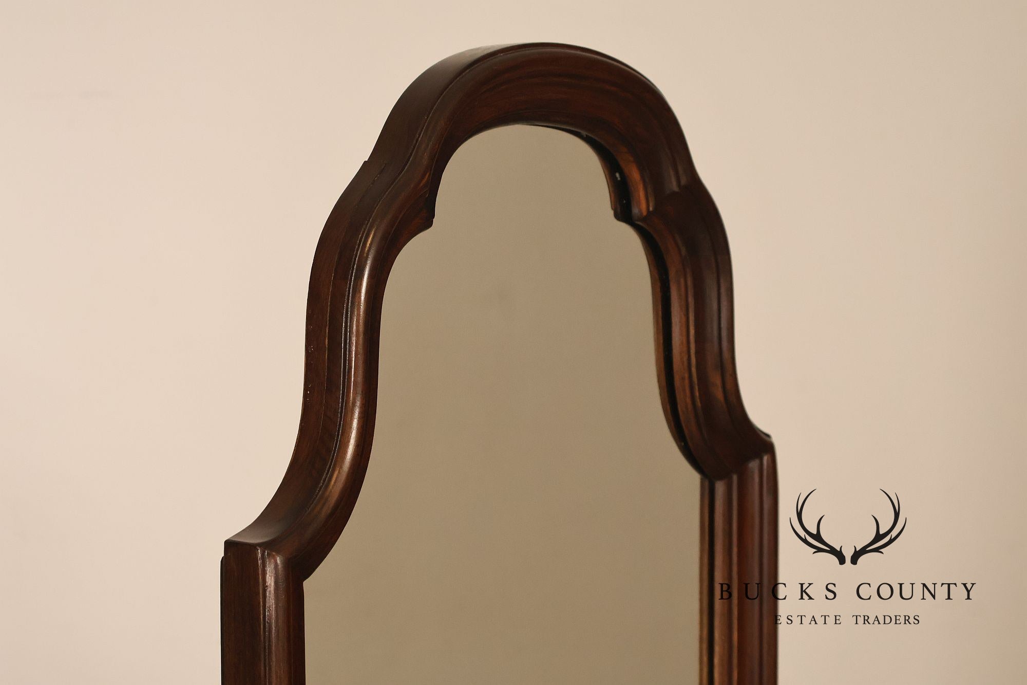 Ethan Allen Georgian Court Cherry Cheval Floor Mirror