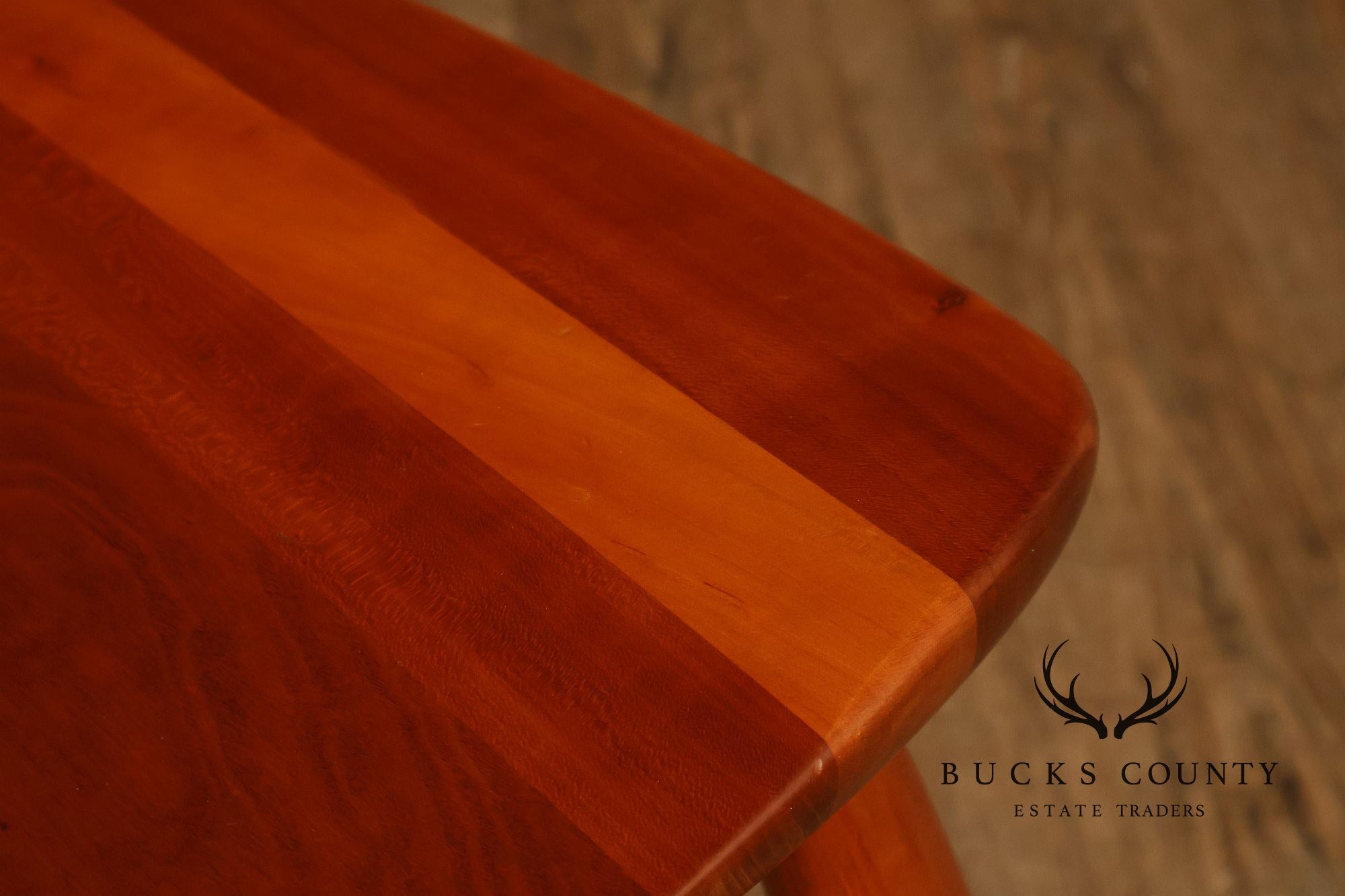 Pompanoosuc Mills Set Of Four Windsor Style Cherry Dining Chairs