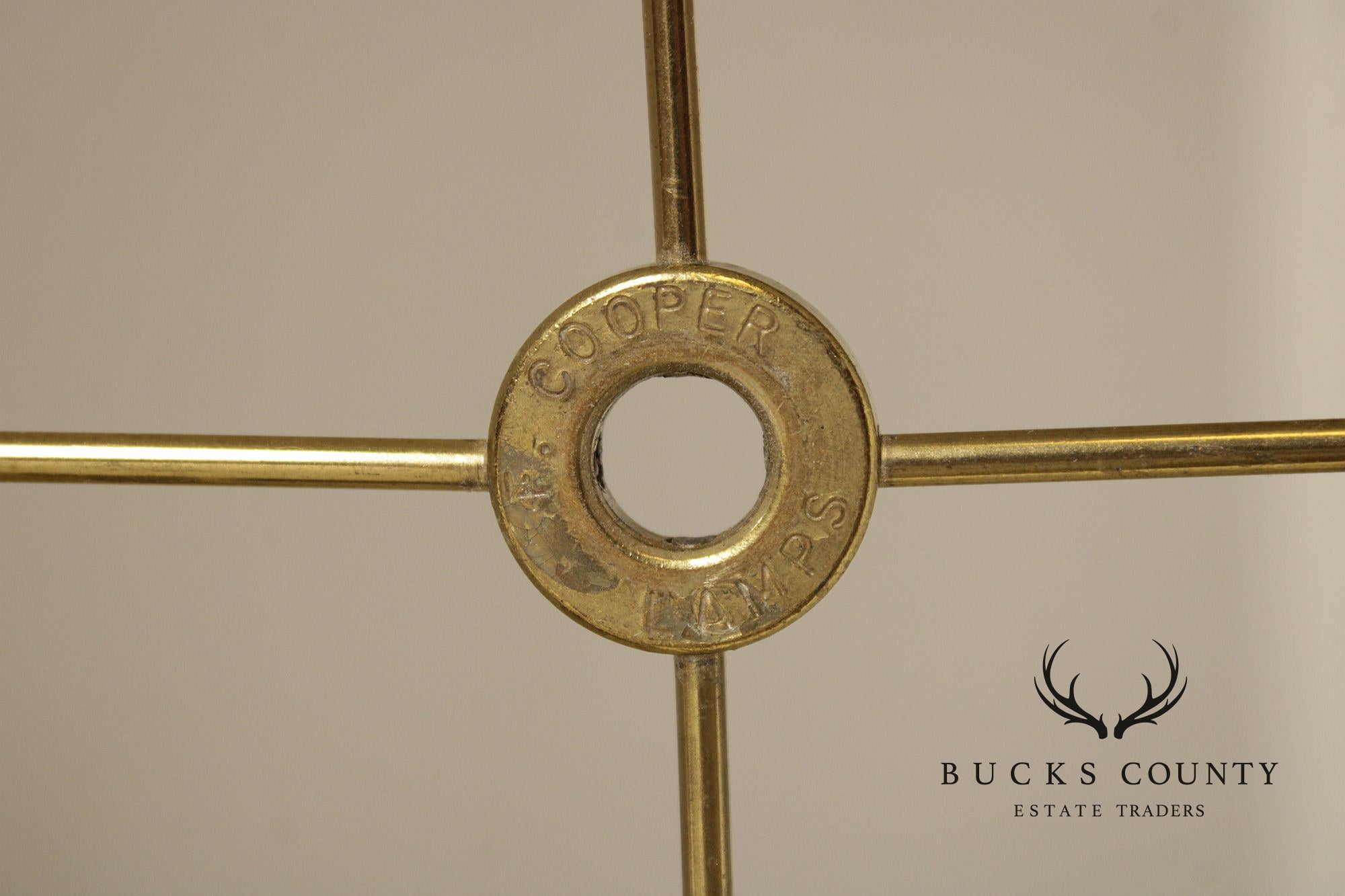 Frederick Cooper Rococo Style Brass Table Lamp