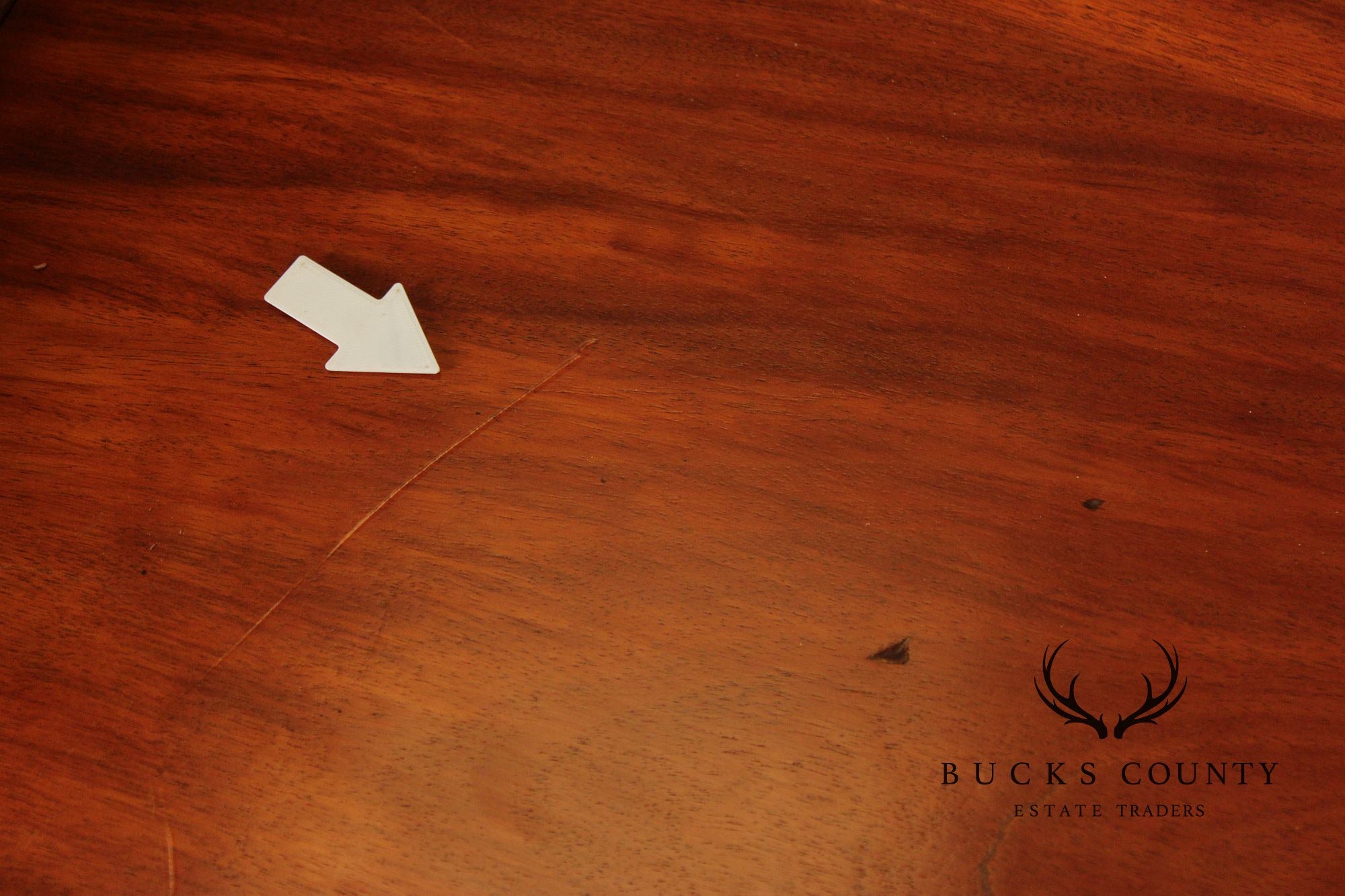 Antique Ship’s Table With Set Of Six Ship Chairs