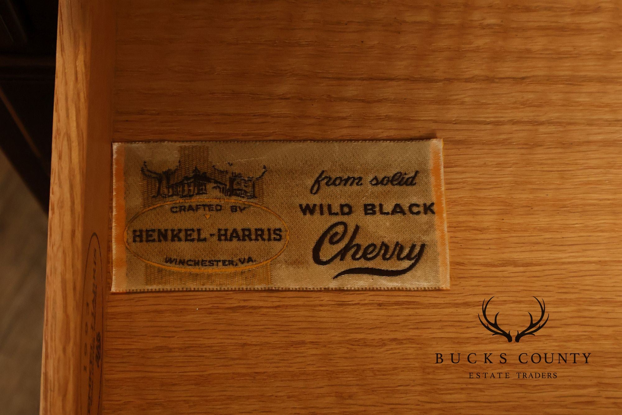 Henkel Harris Chippendale Style Cherry Bachelor's Chest