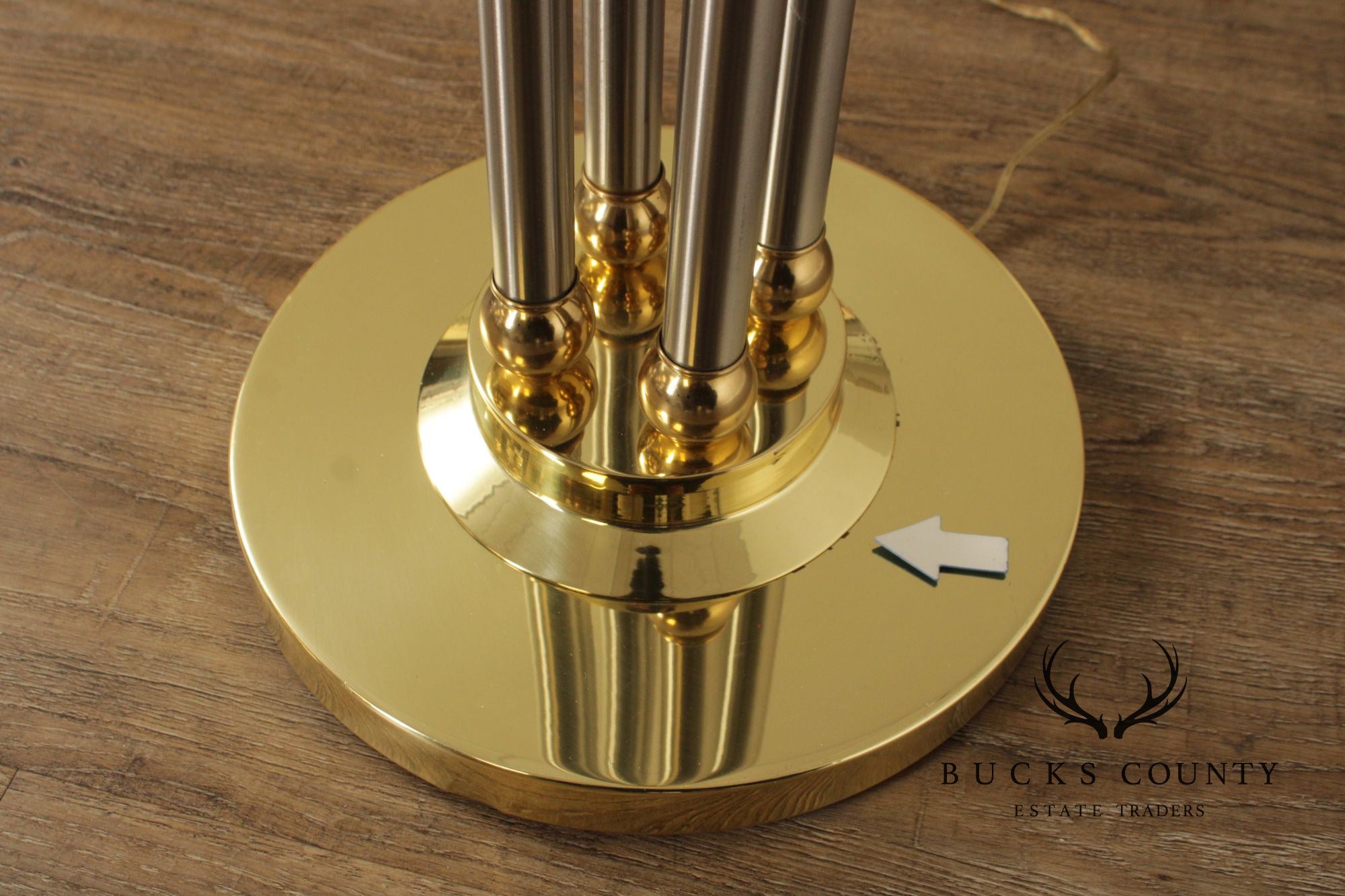 Relco Italian Modern Torchiere Floor Lamp