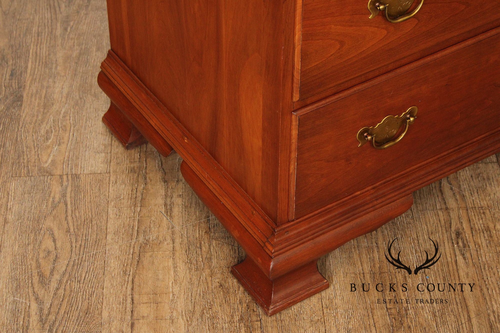 Pennsylvania House Chippendale Style Cherry Chest of Drawers