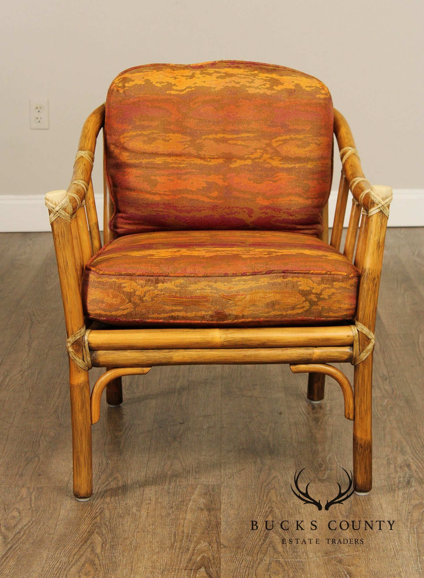 McGuire Vintage Bamboo Armchair