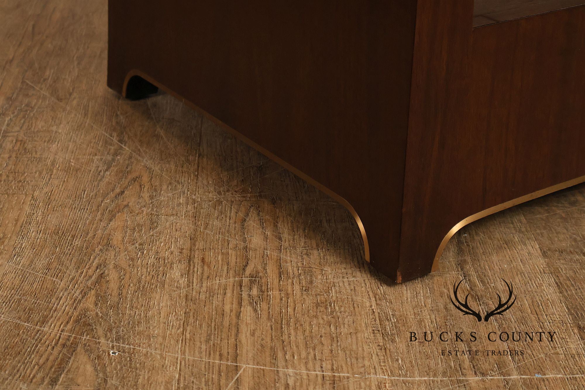 Classic Modern Pair Of Single Drawer Nightstands