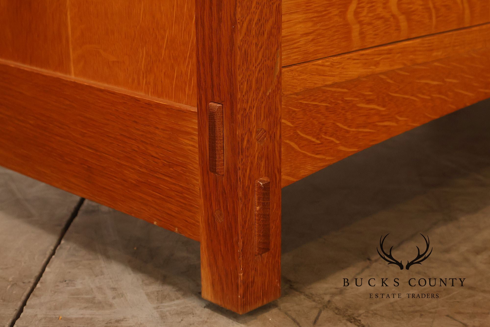 Stickley Mission Collection Oak Tall Chest
