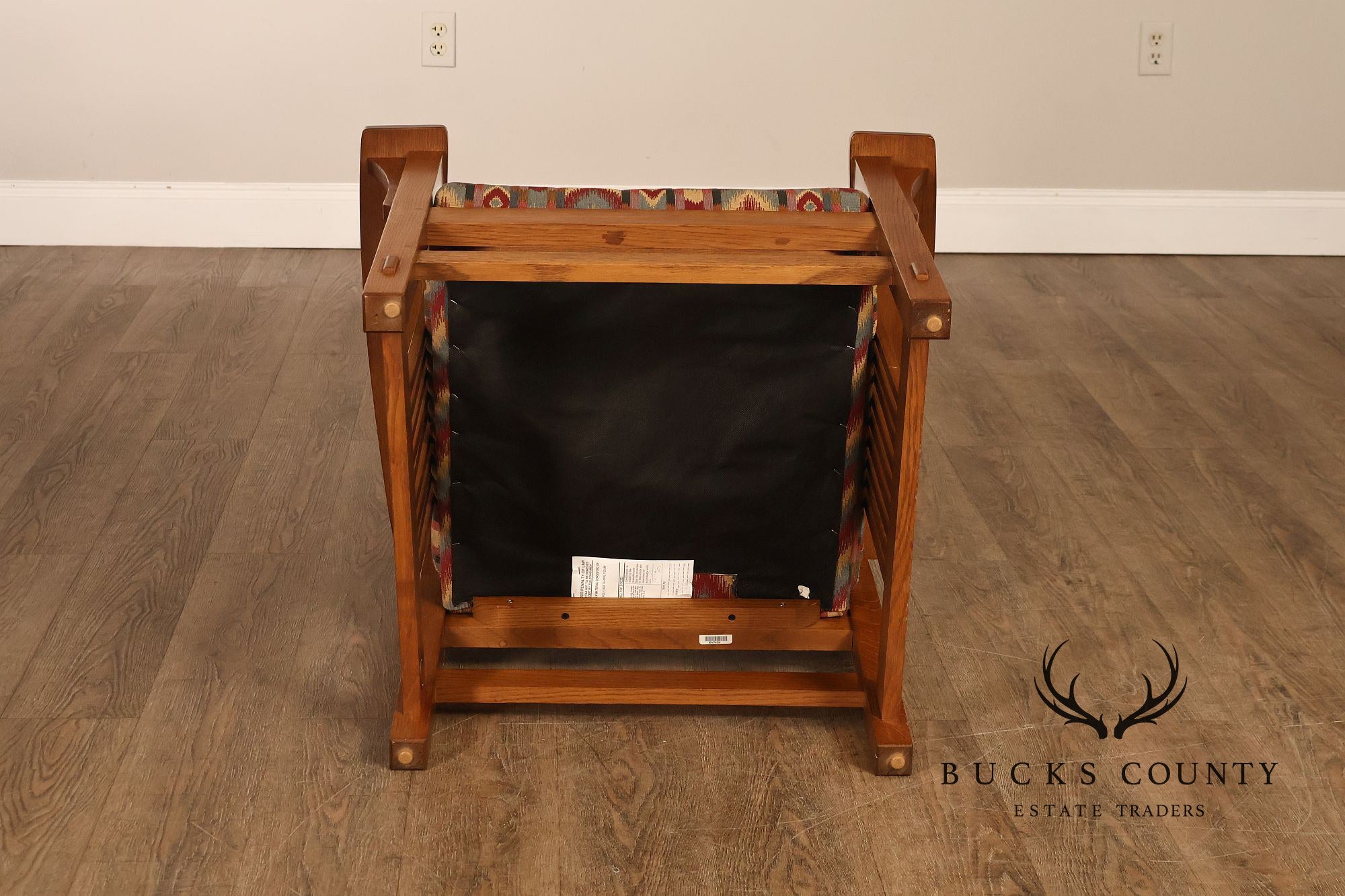 Stickley Mission Collection Set Of Six Oak High Back Spindle Dining Chairs