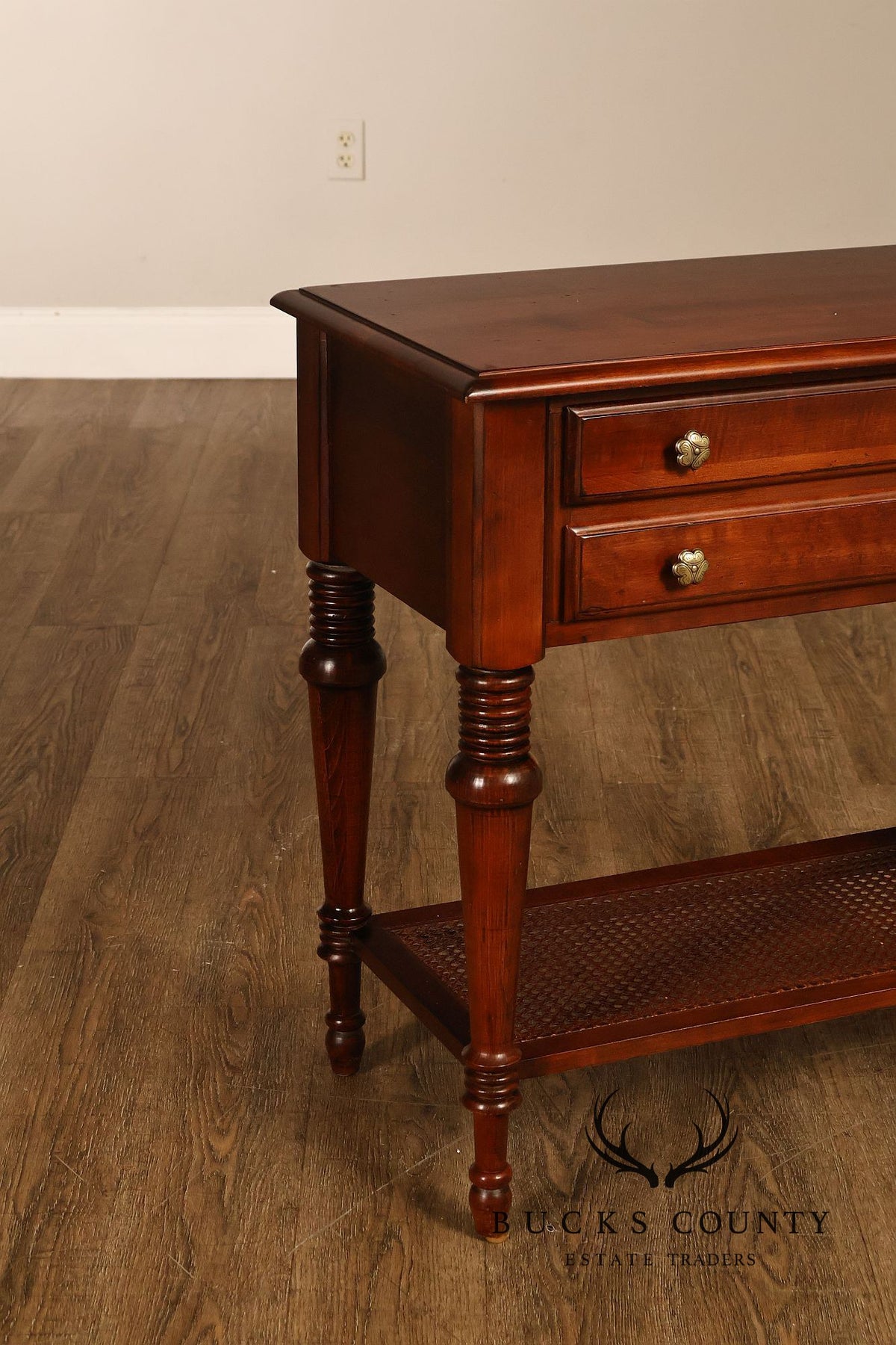 Ethan Allen British Classics Pair Of Two-Drawer Nightstands