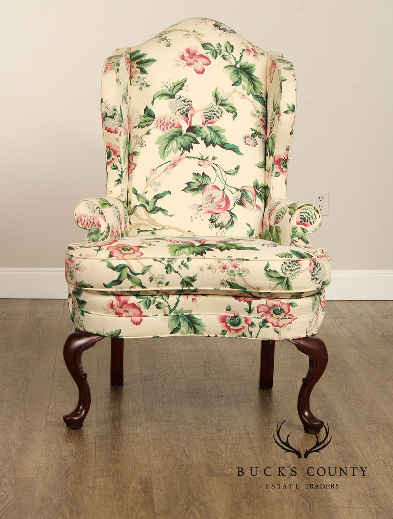 Statesville Chair Co. Georgian Style Wing Chair